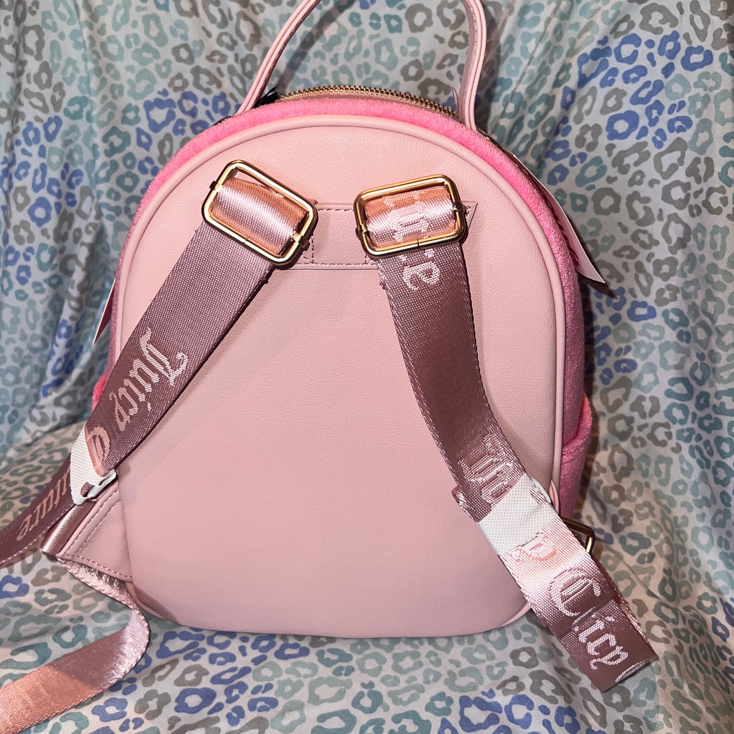 New Pink Juicy Couture Backpack Purse Bag MSRP $99 Juicy Lovers Pink Lemonade