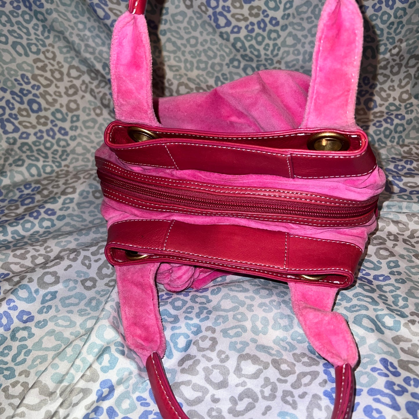Vintage Rare Pink Juicy Couture Purse Handbag Bag Y2K Velvet Heart