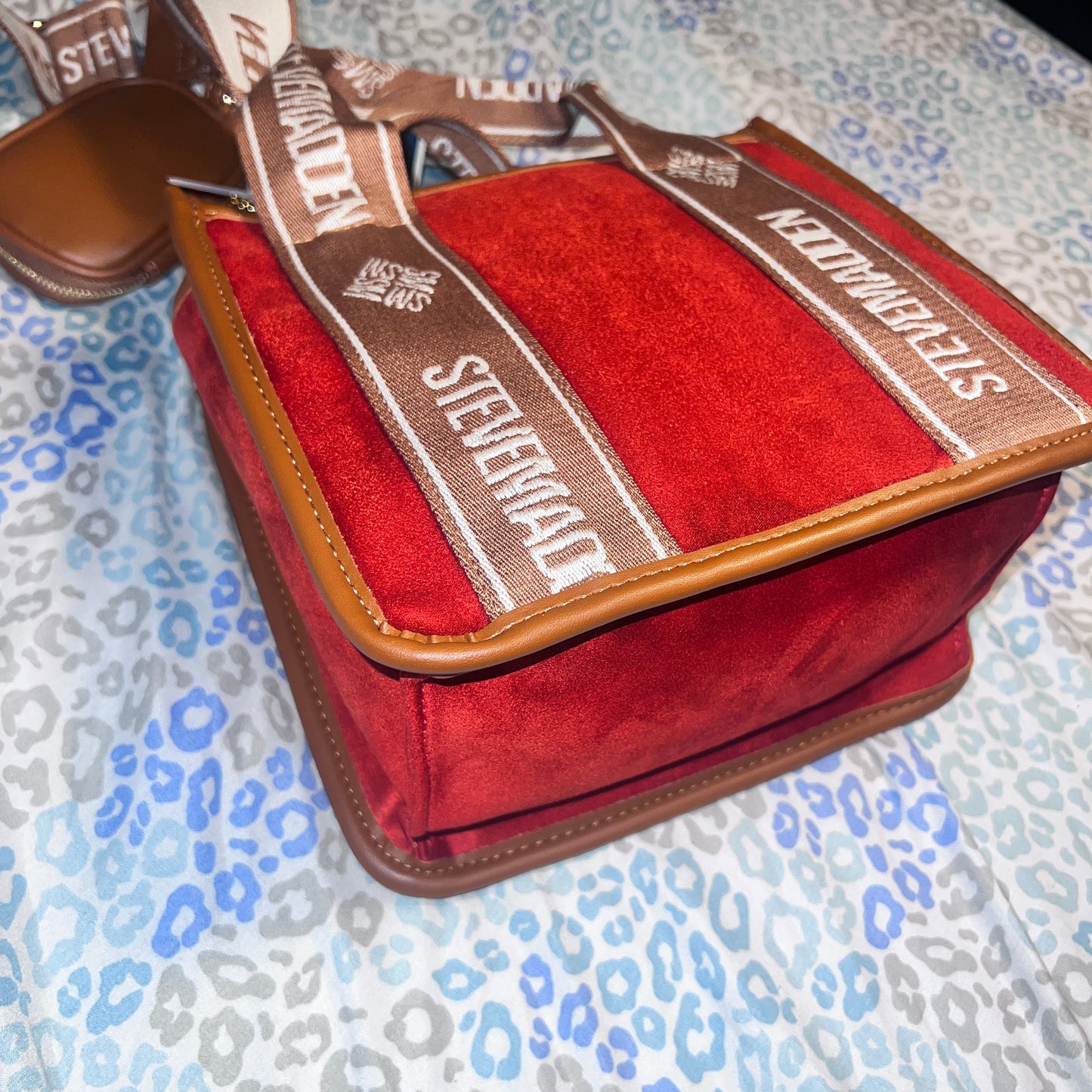New Orange Steve Madden Purse Handbag Satchel Bag Viral TikTok Bwebber MSRP $78