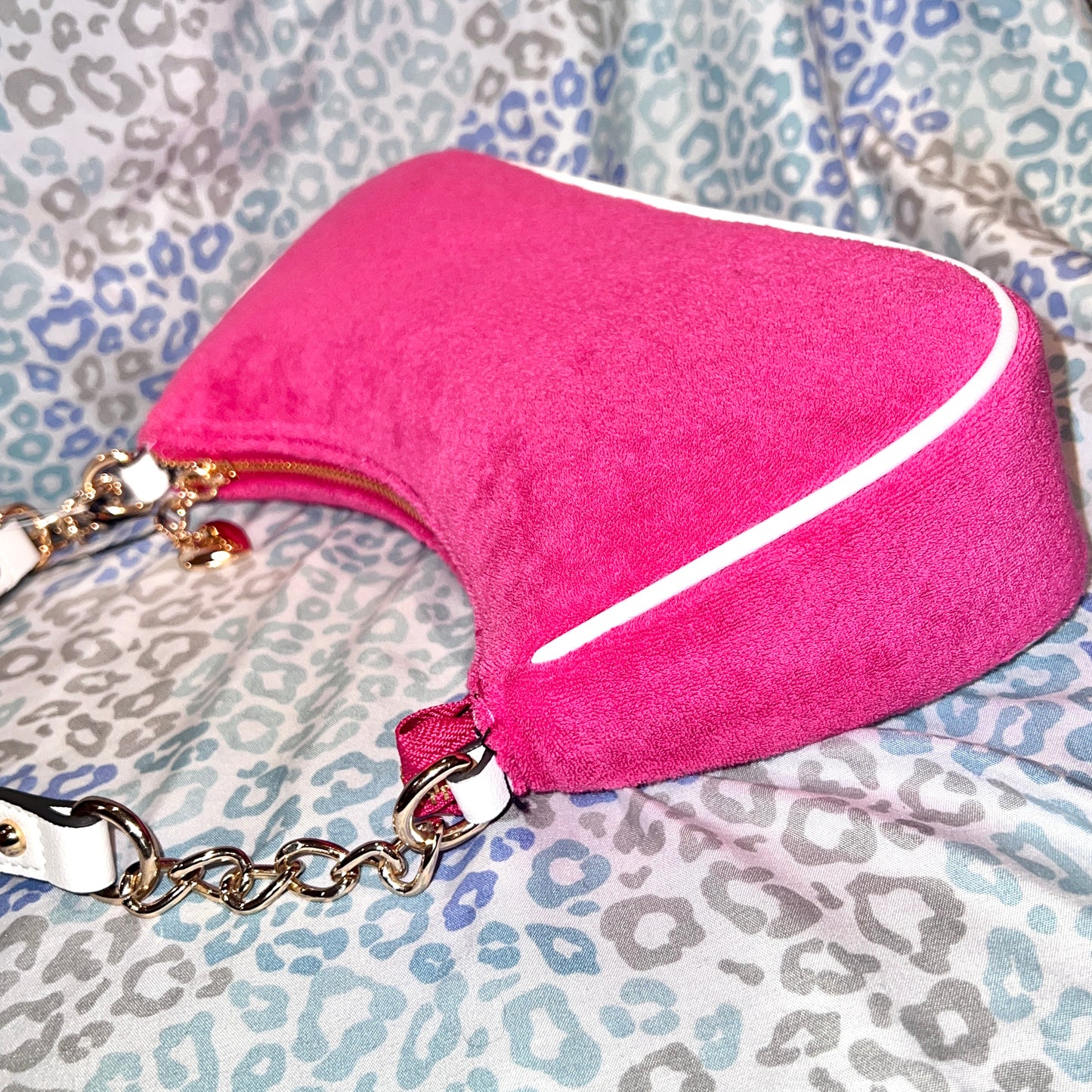 New Pink Juicy Couture Shoulder Bag Purse Handbag MSRP $69 Raising Star