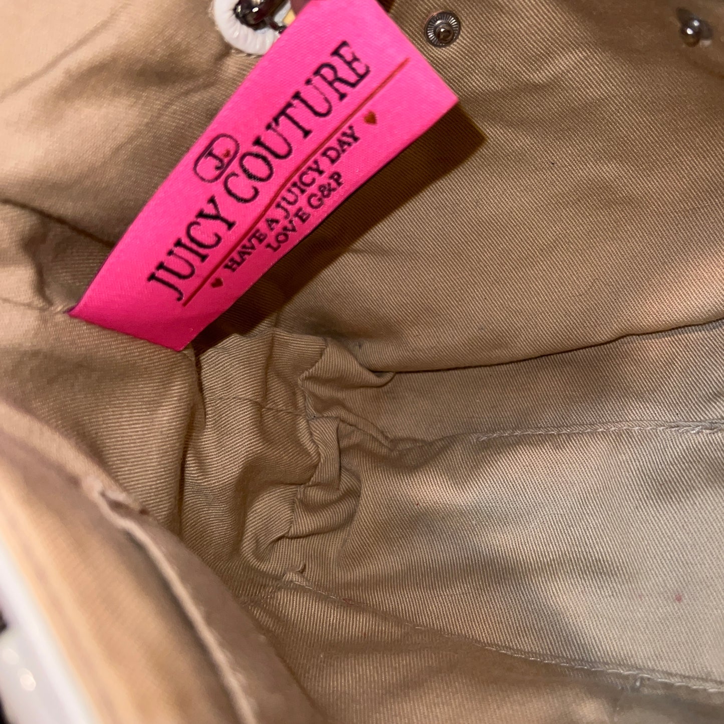 Vintage Green Juicy Couture Purse Mini Tote Bag Handbag Scottie Dog Y2K