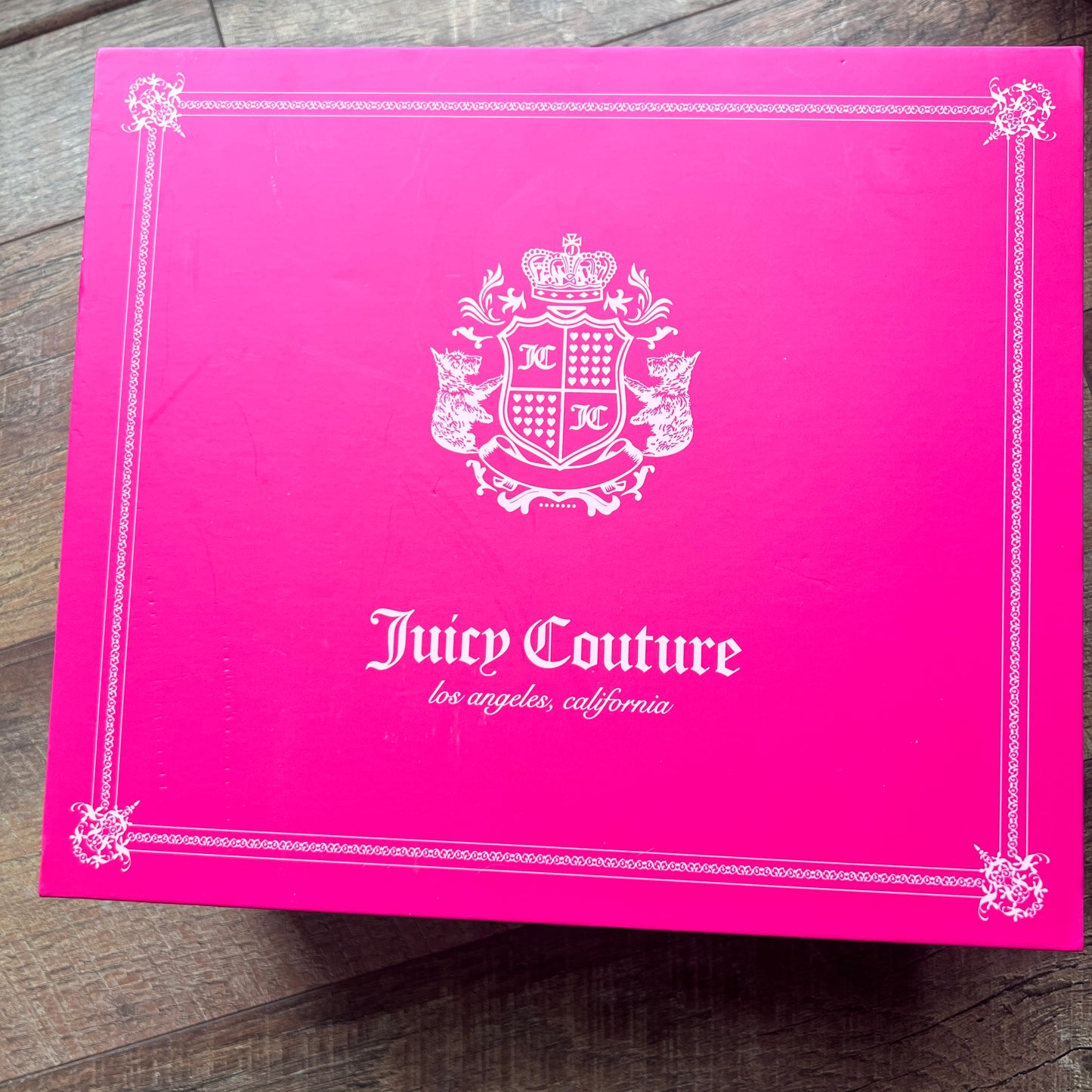 New Blue Juicy Couture Handbag Barrel Bag Heritage Purse Set of 2 Vintage Style
