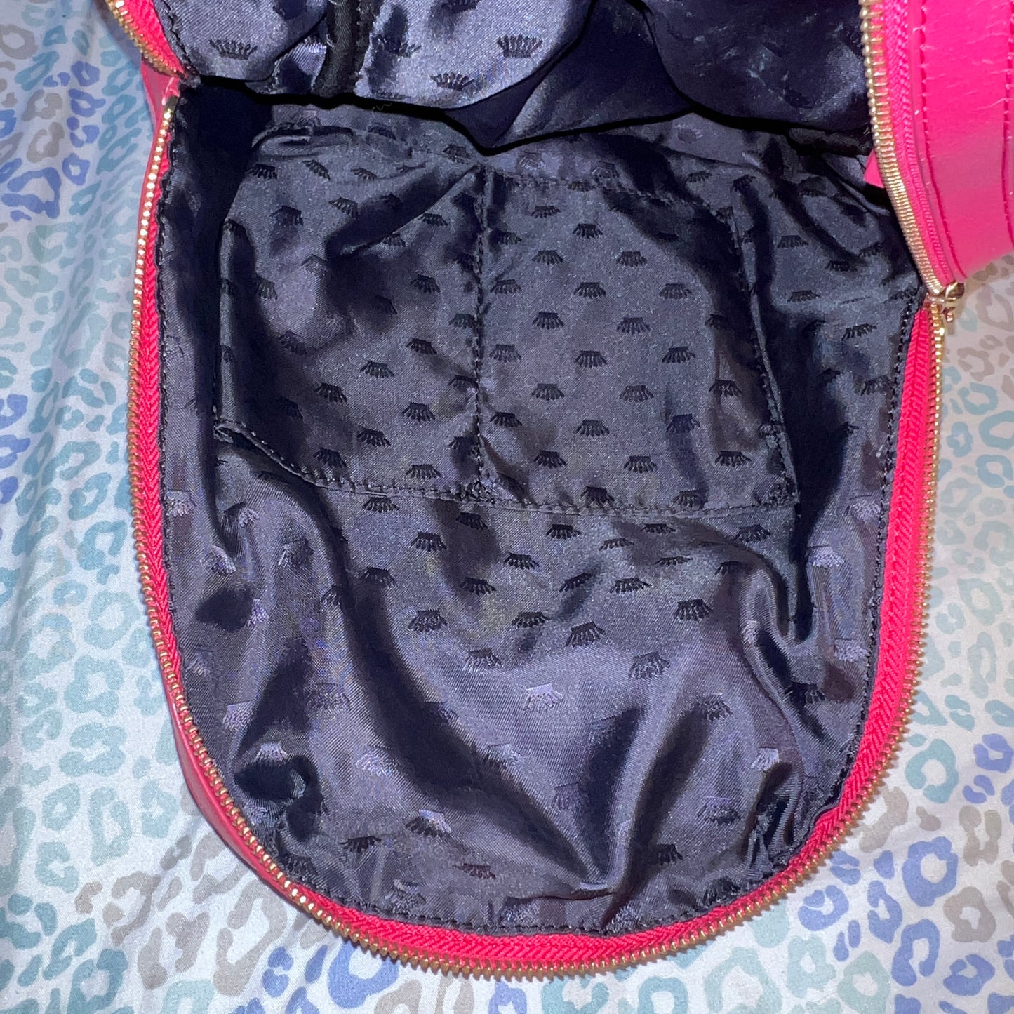 Vintage Pink Juicy Couture Backpack Purse Bag Y2K Velour