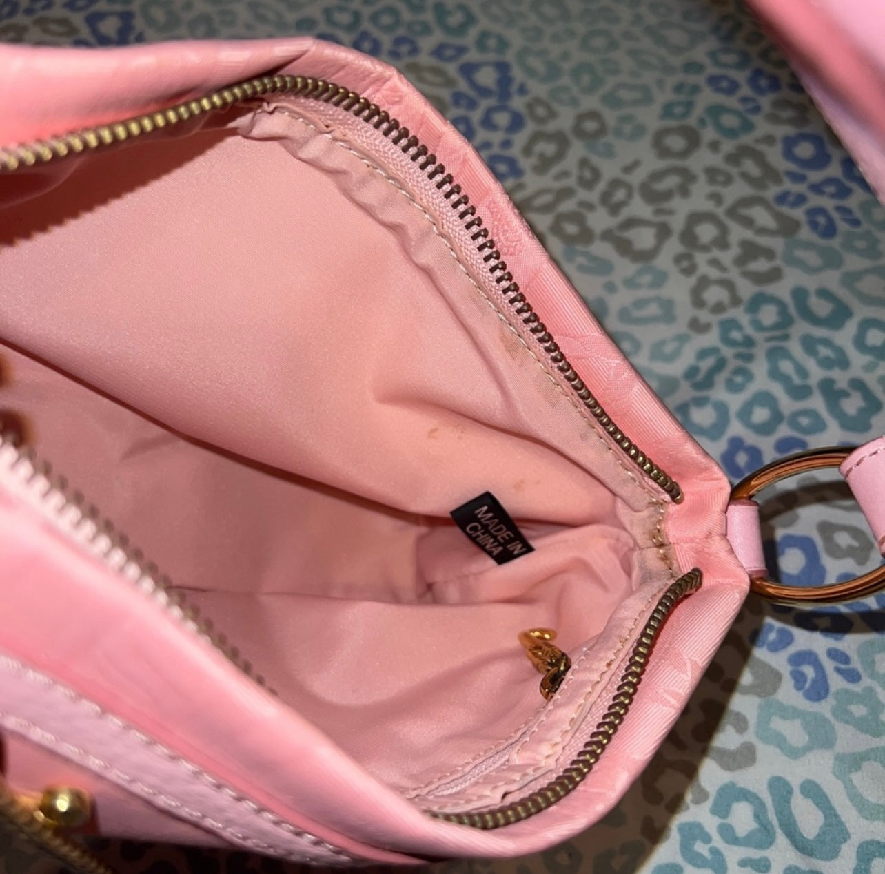 Vintage Pink Juicy Couture Inspired Purse Handbag Shoulder Bag Y2K
