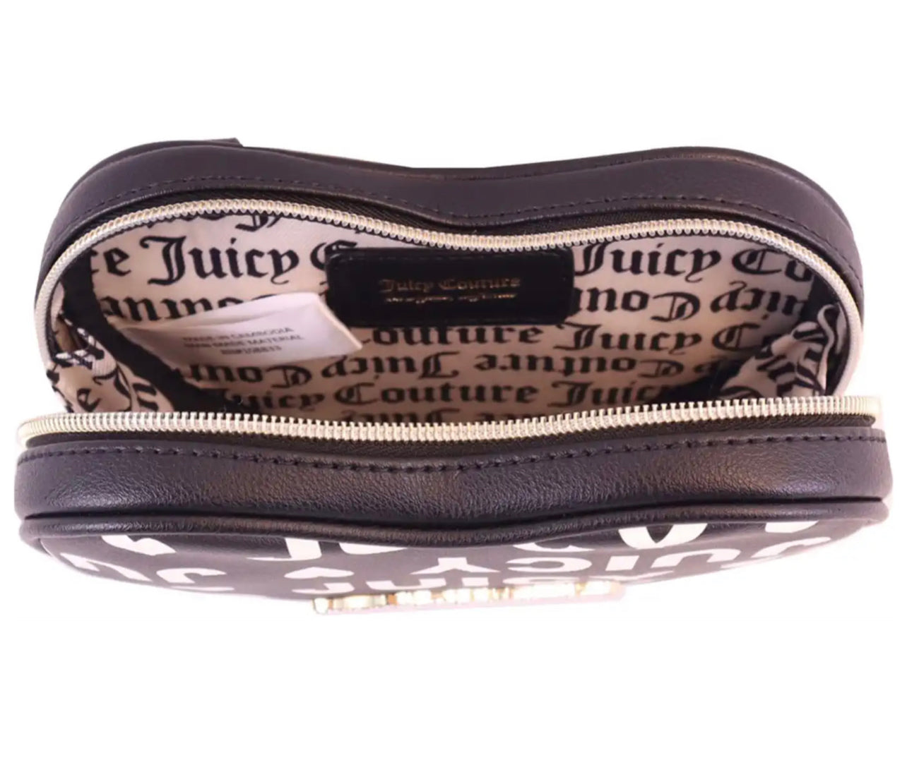 New White Black Juicy Couture Purse Bag Handbag Crossbody