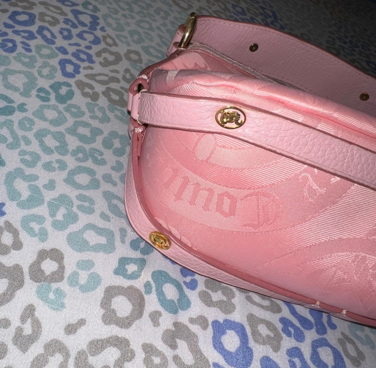 Vintage Pink Juicy Couture Inspired Purse Handbag Shoulder Bag Y2K