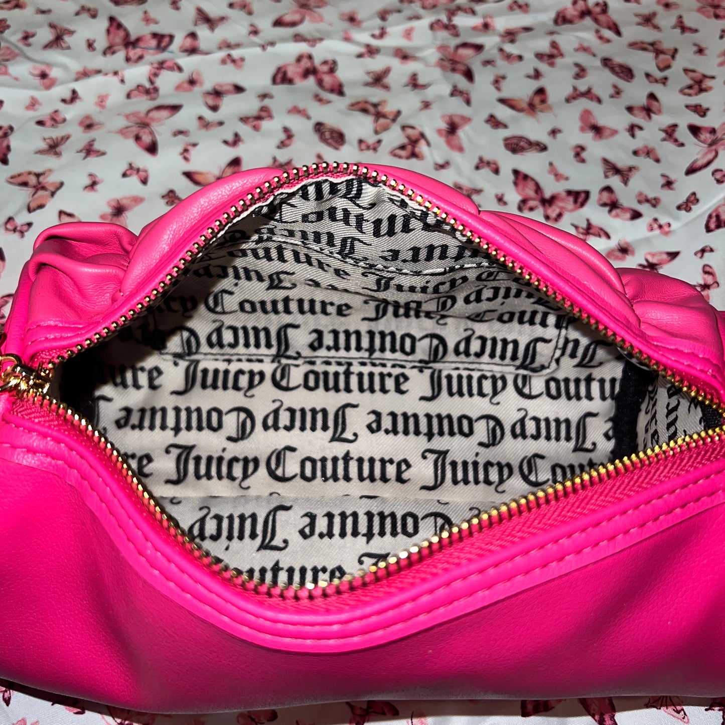 New Pink Juicy Couture Barrel Bag Purse Handbag Run The World MSRP $79