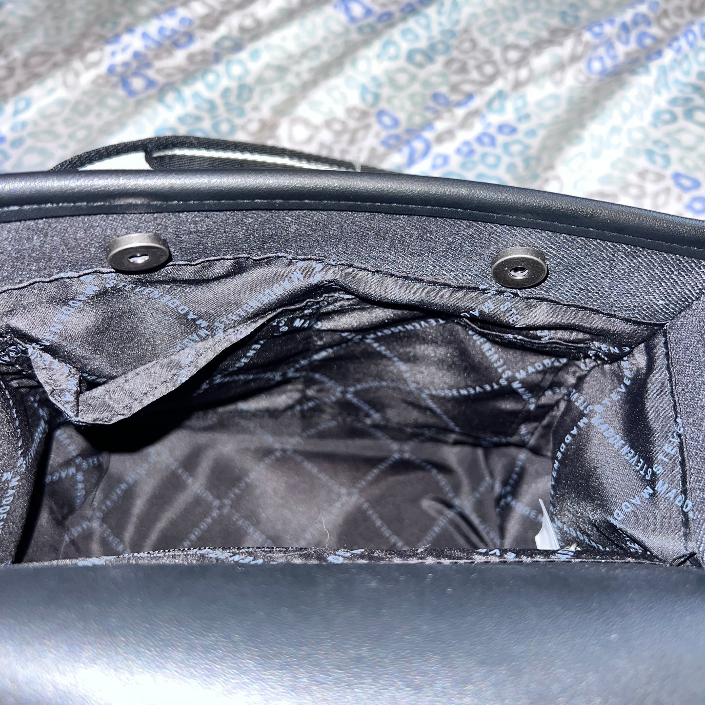 New Black Steve Madden Purse Crossbody Bag Bwebber MSRP $78 Viral TikTok Denim