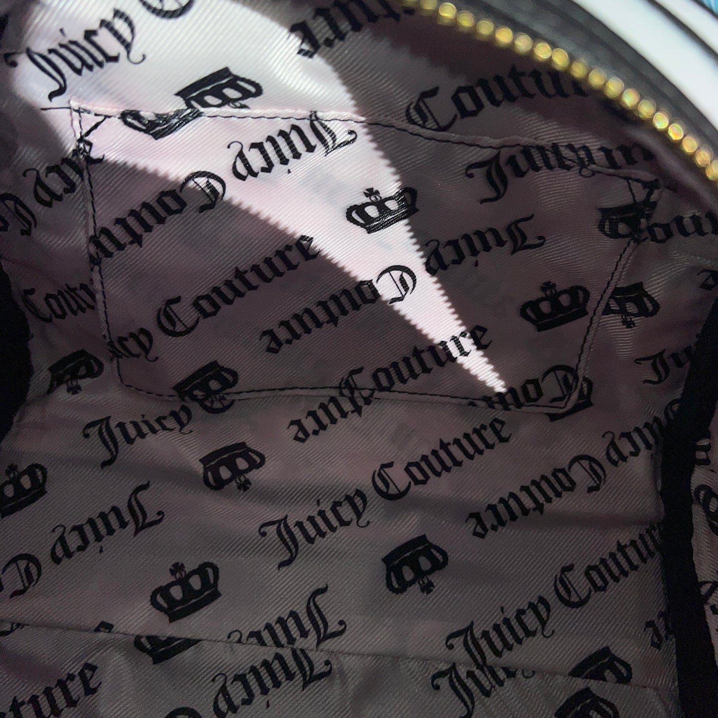 New Pink Juicy Couture Purse Bowler Bag Handbag Satchel Y2K Scottie Dog Velour