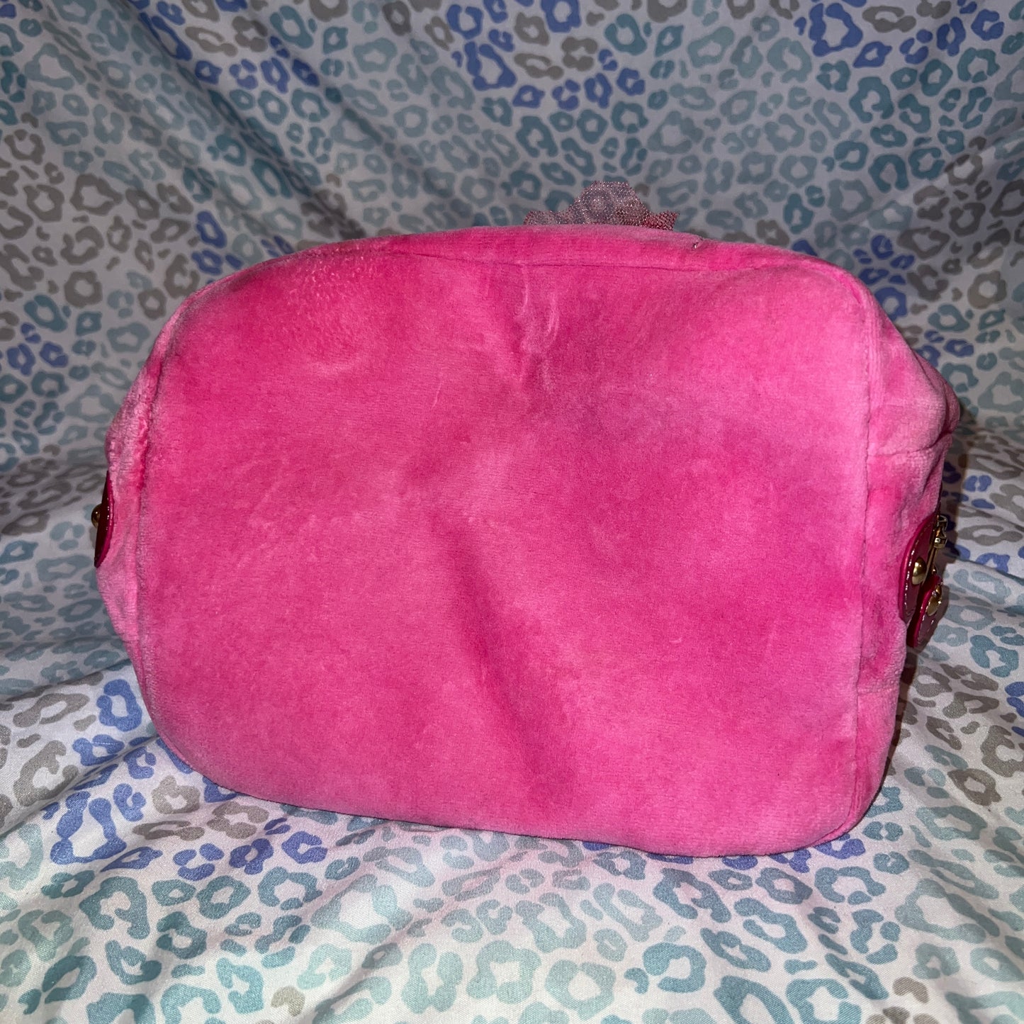 Vintage Rare Pink Juicy Couture Purse Handbag Bag Y2K Velvet Heart
