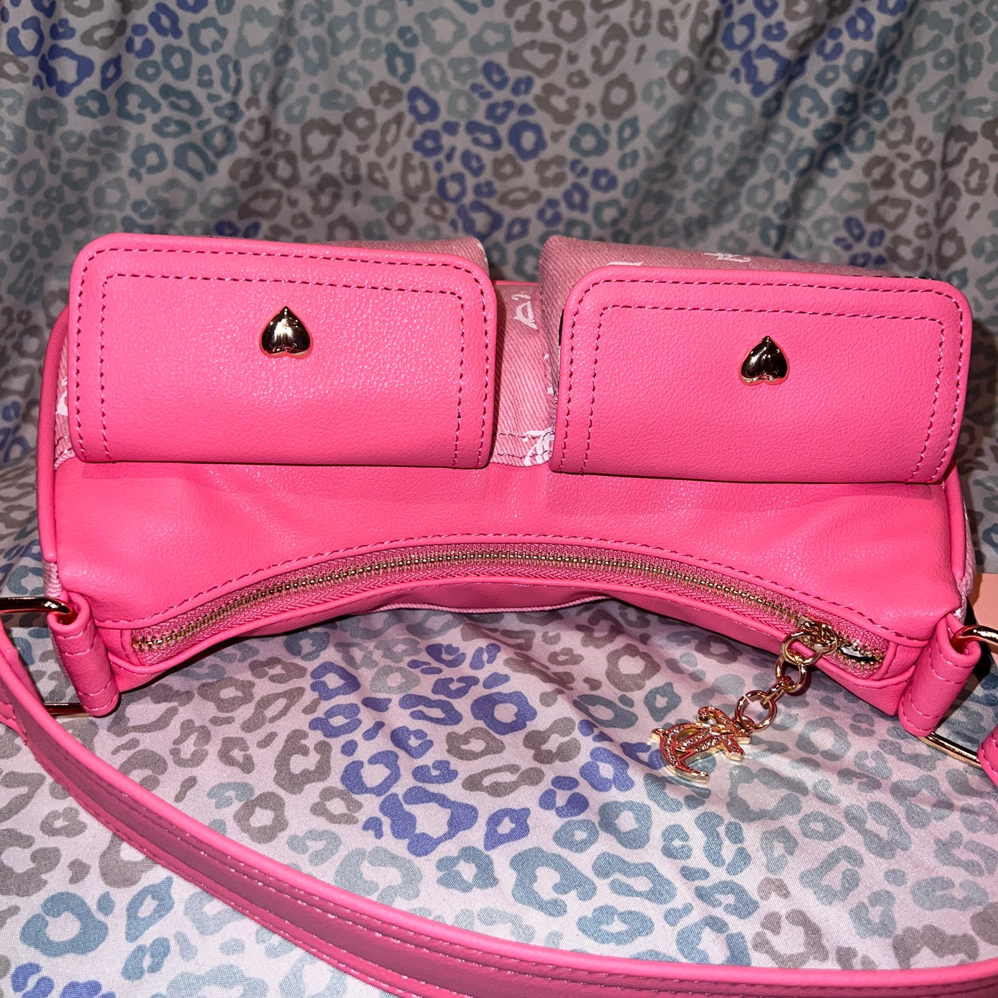 New Pink Juicy Couture Purse Satchel Bag Handbag