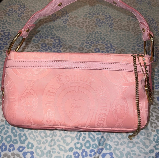 Vintage Pink Juicy Couture Inspired Purse Handbag Shoulder Bag Y2K