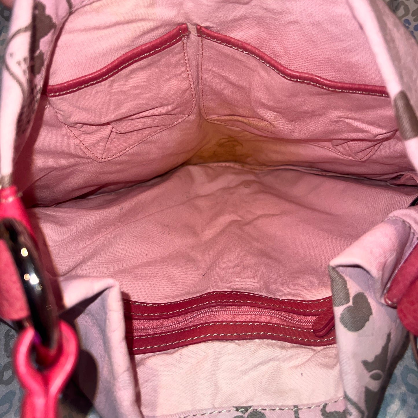 Vintage Pink Juicy Couture Purse Handbag Satchel Bag Y2K McBling