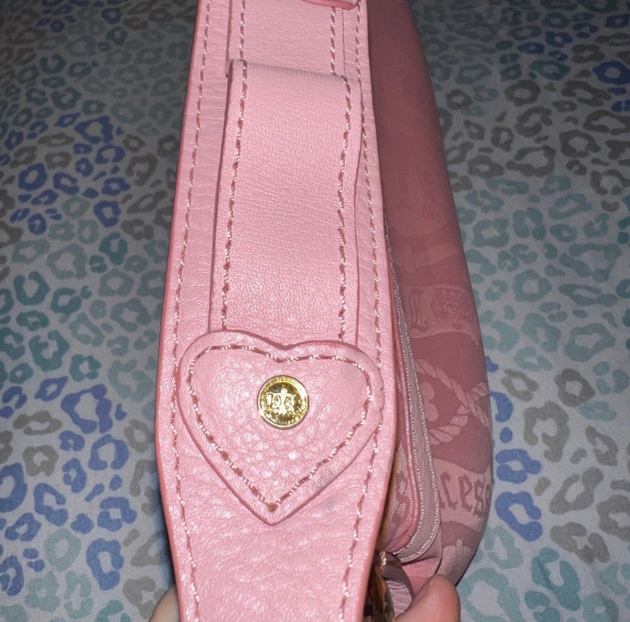 Vintage Pink Juicy Couture Inspired Purse Handbag Shoulder Bag Y2K