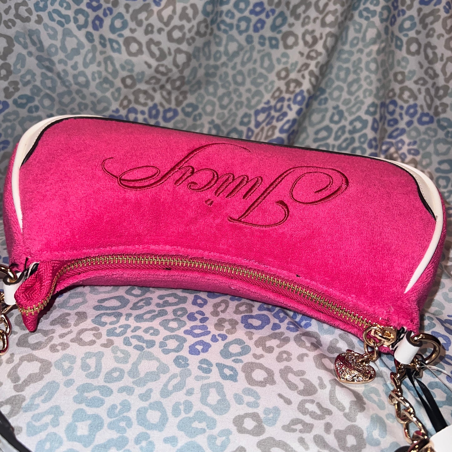 New Pink Juicy Couture Shoulder Bag Purse Handbag MSRP $69 Raising Star
