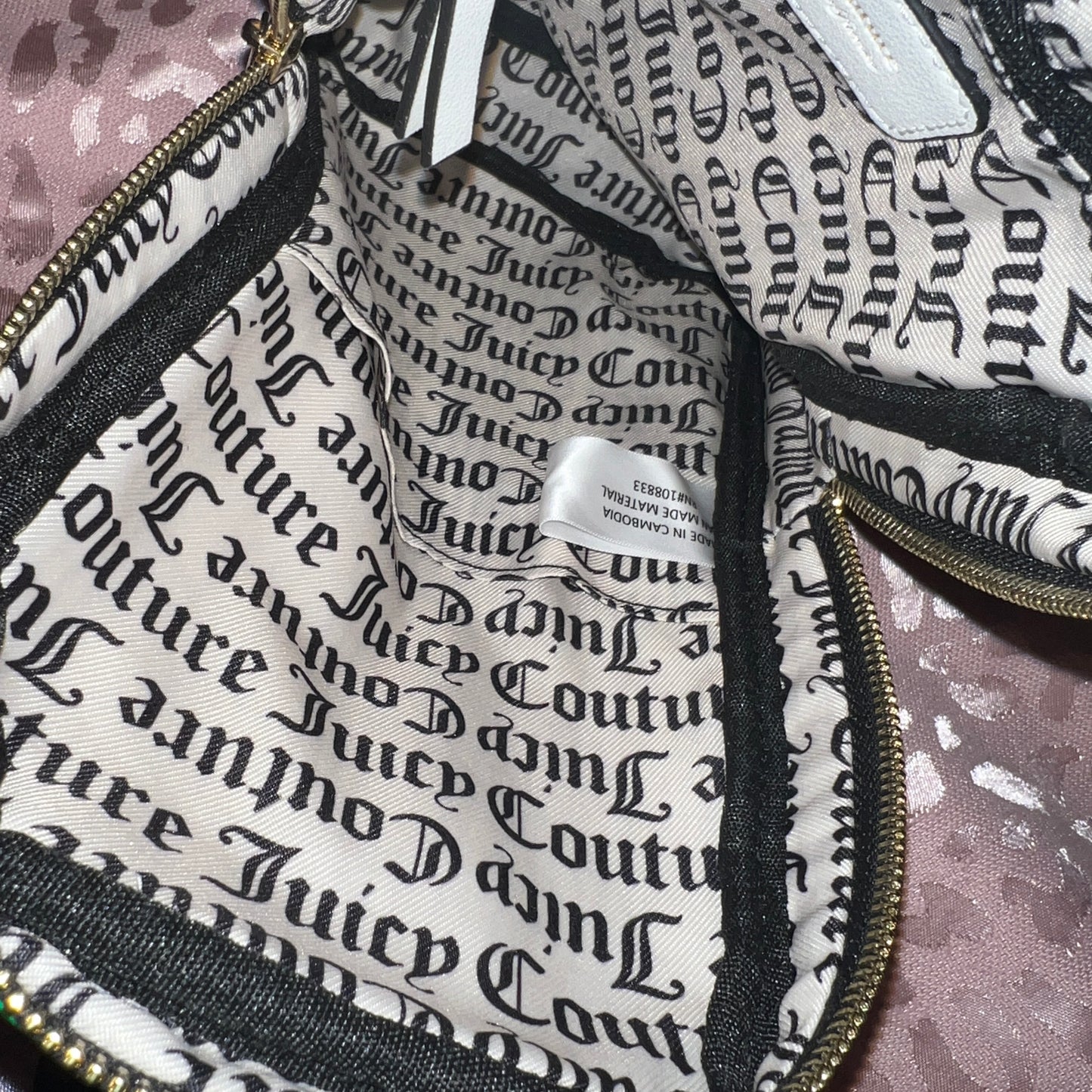 New White Cherry Juicy Couture Sling Bag Purse Handbag Cherries MSRP $79