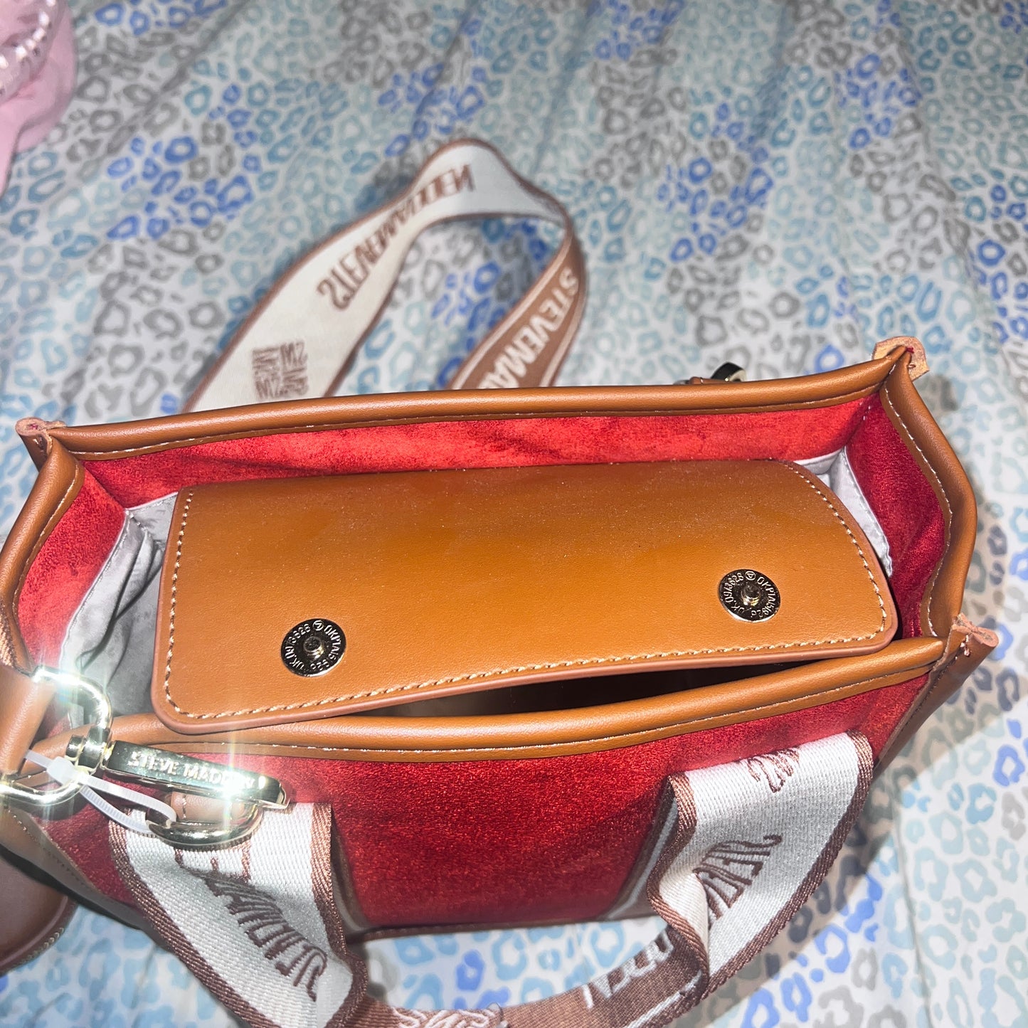 New Orange Steve Madden Purse Handbag Satchel Bag Viral TikTok Bwebber MSRP $78