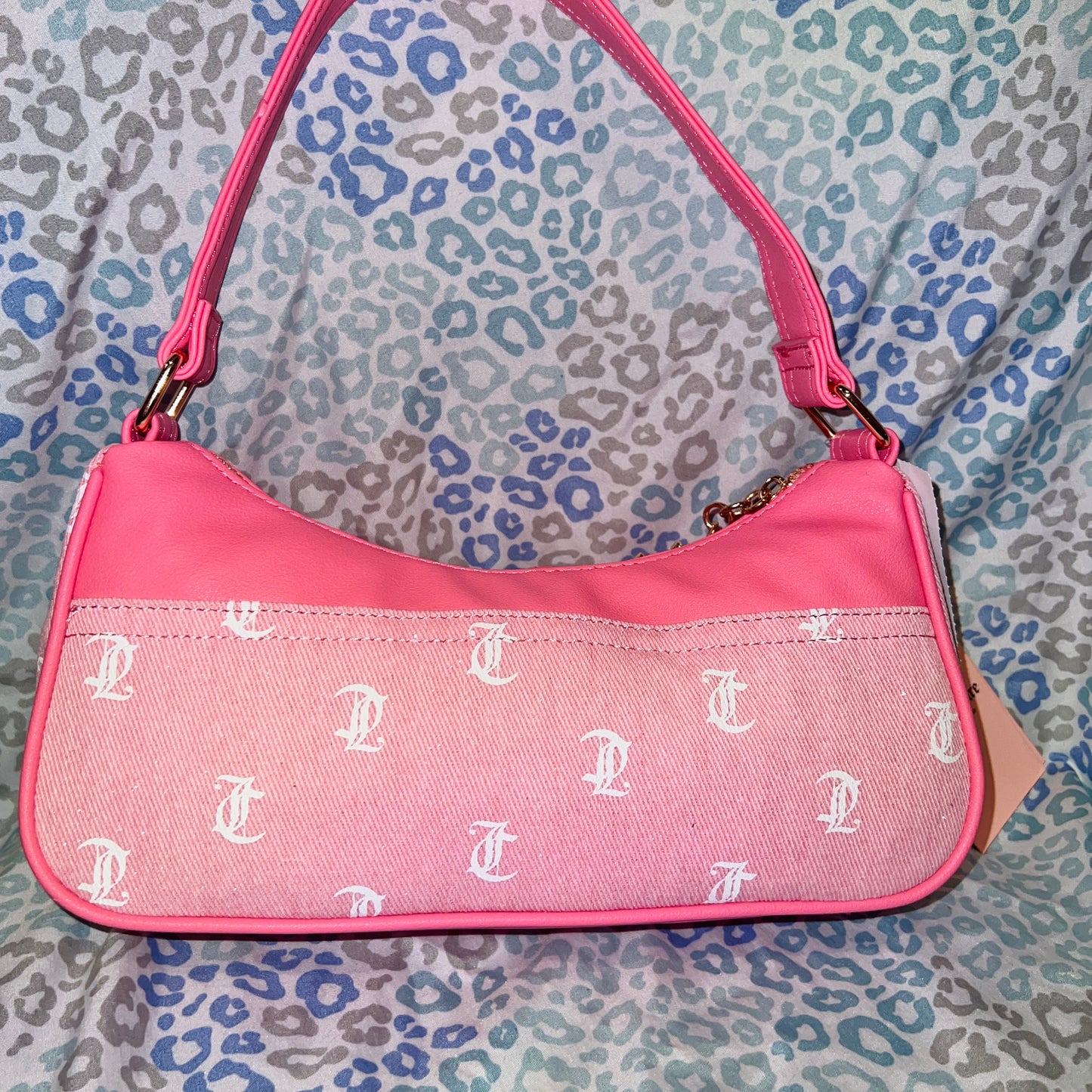 New Pink Juicy Couture Purse Satchel Bag Handbag