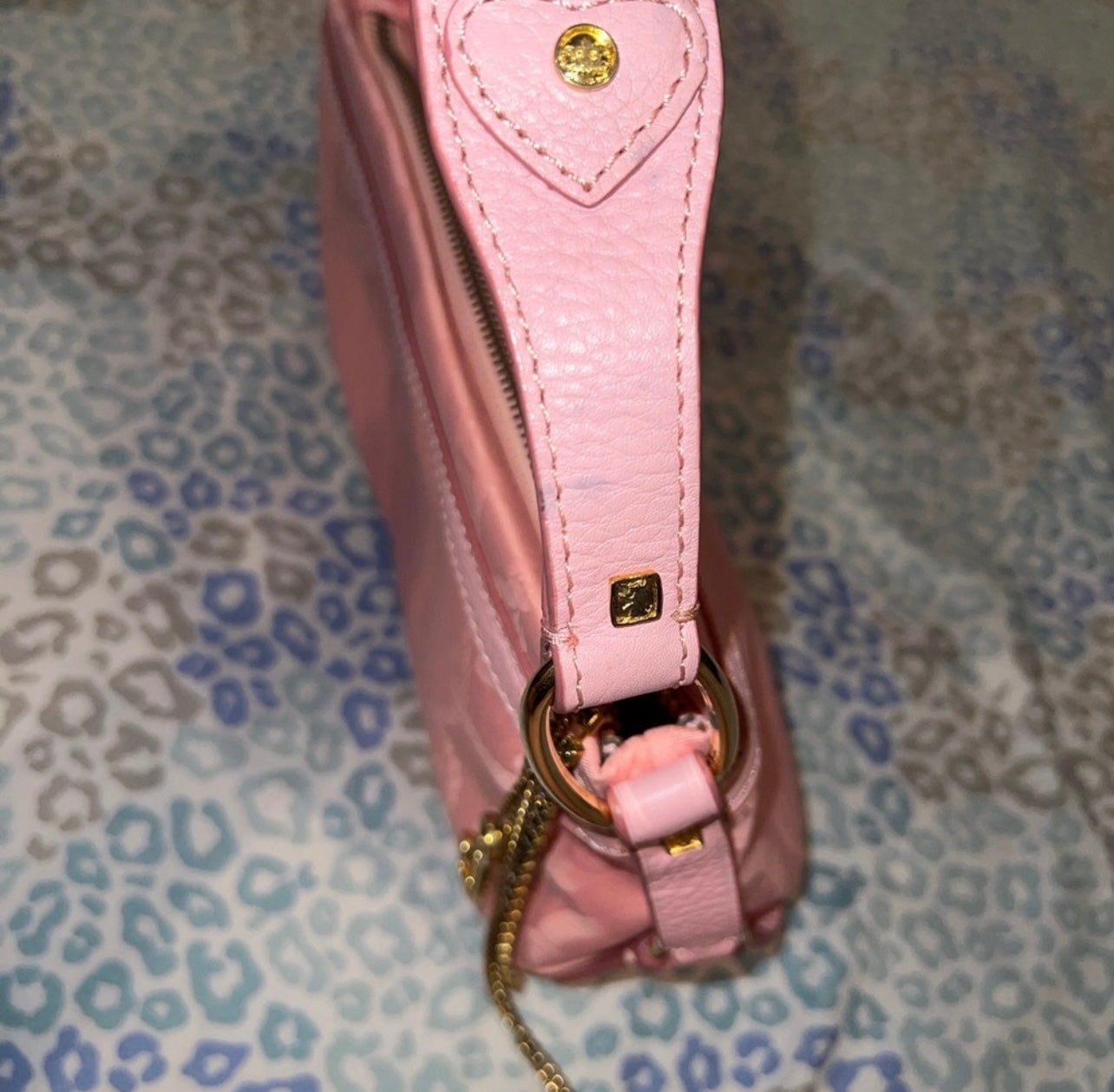 Vintage Pink Juicy Couture Inspired Purse Handbag Shoulder Bag Y2K