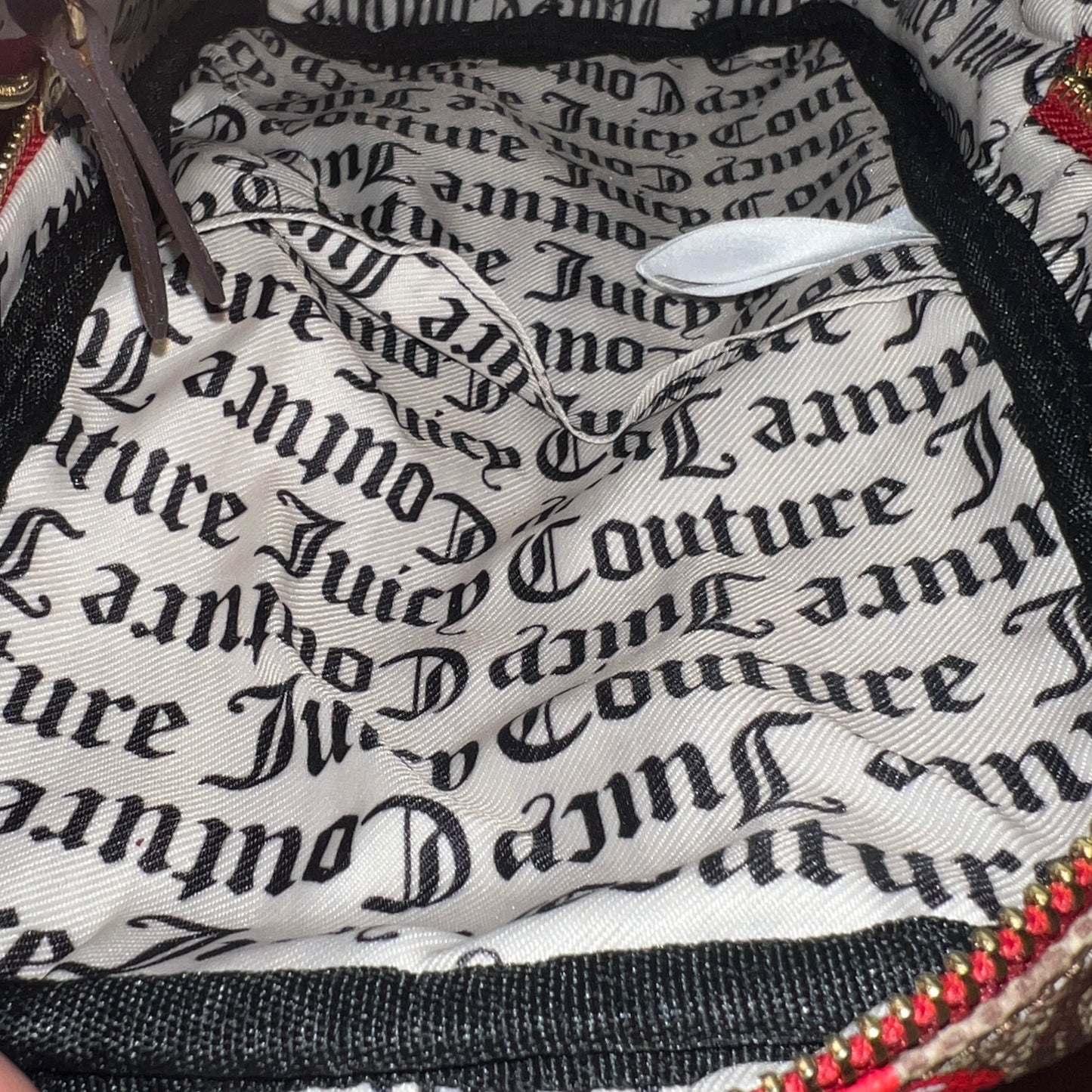 New Brown Cherry Juicy Couture Sling Bag Purse Handbag Cherries MSRP $79