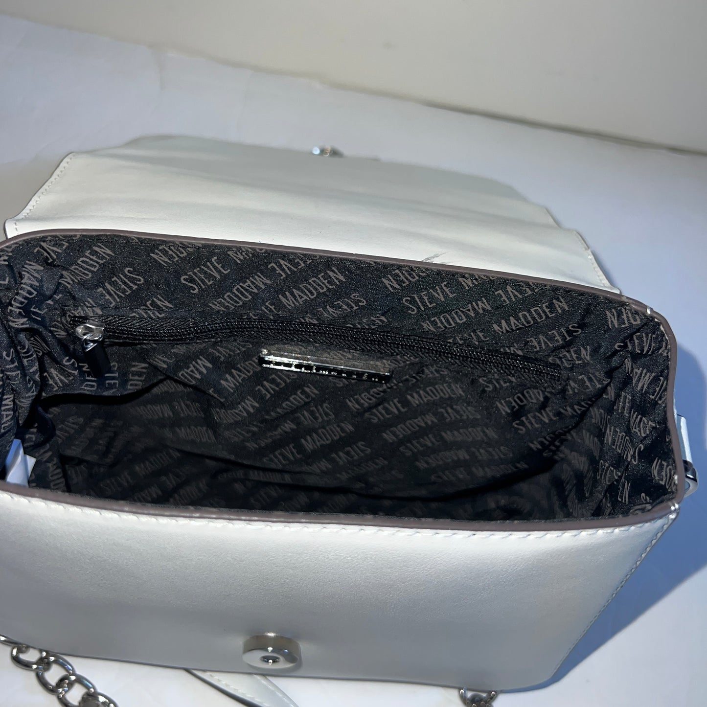 New White Rhinestone Steve Madden purse bag crossbody NWT Multi Bmelodie Stone