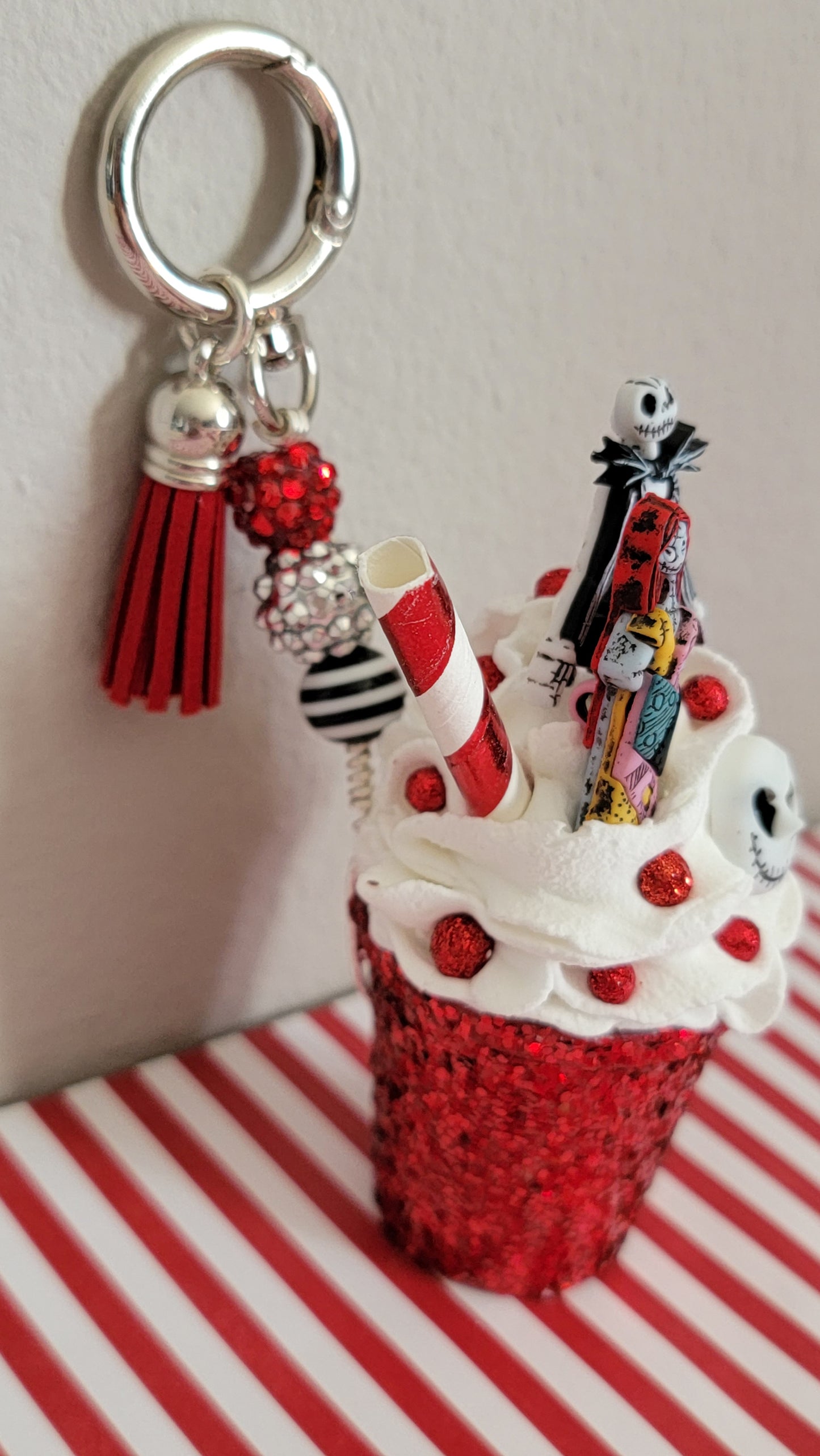 Jack And Sally Keychain