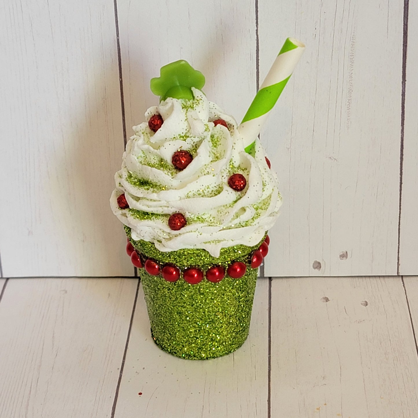 Green Grinch Shelf Sitter