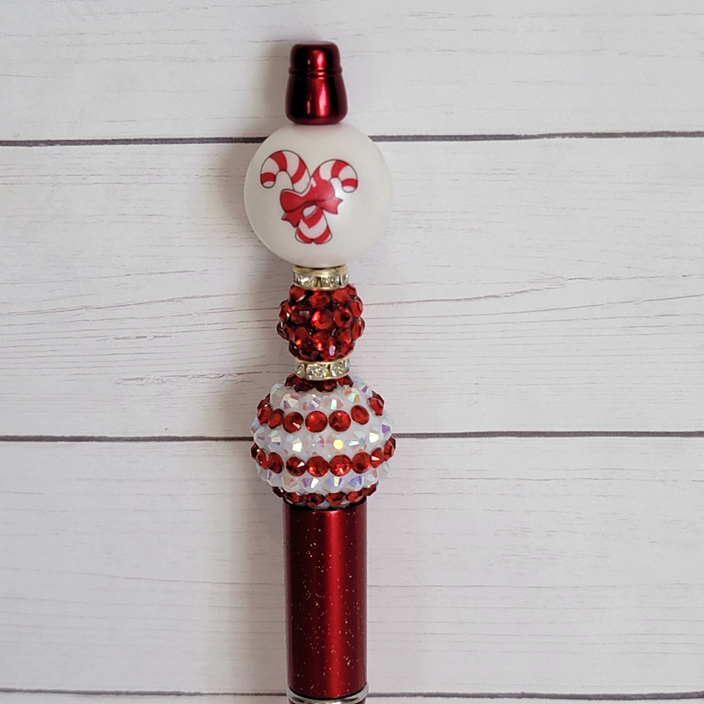 Candycane Christmas Pen