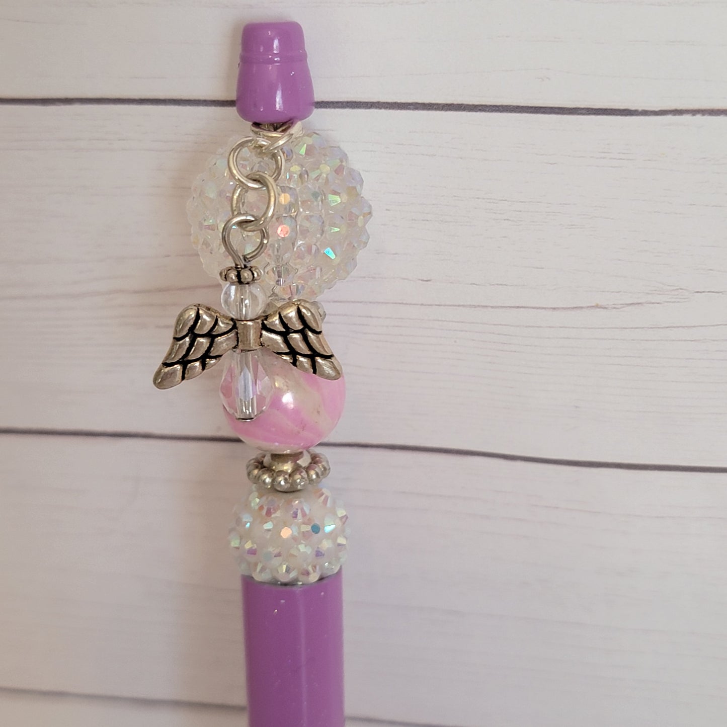 Pink Glamour Pen With Charm