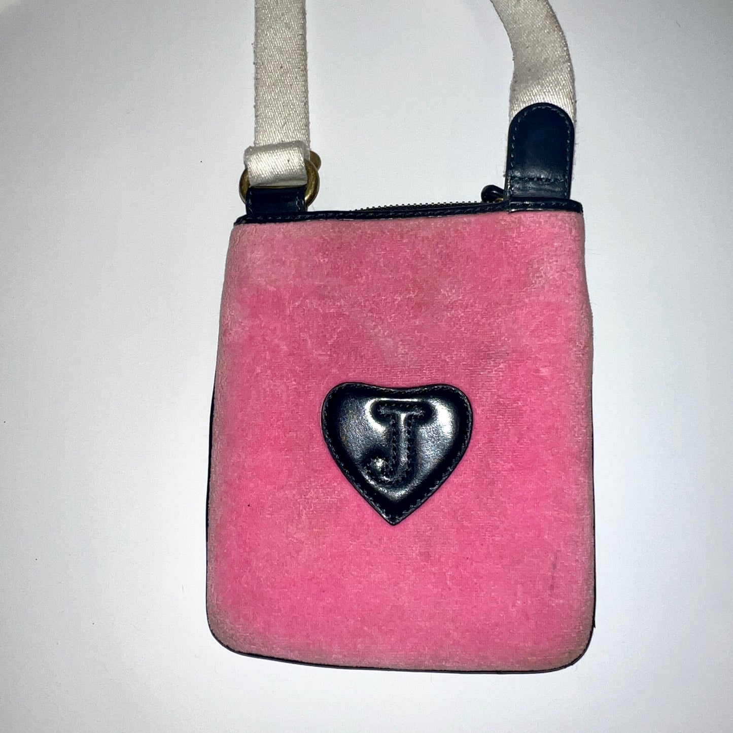 Pink Juicy Couture Crossbody Purse Vintage Velour