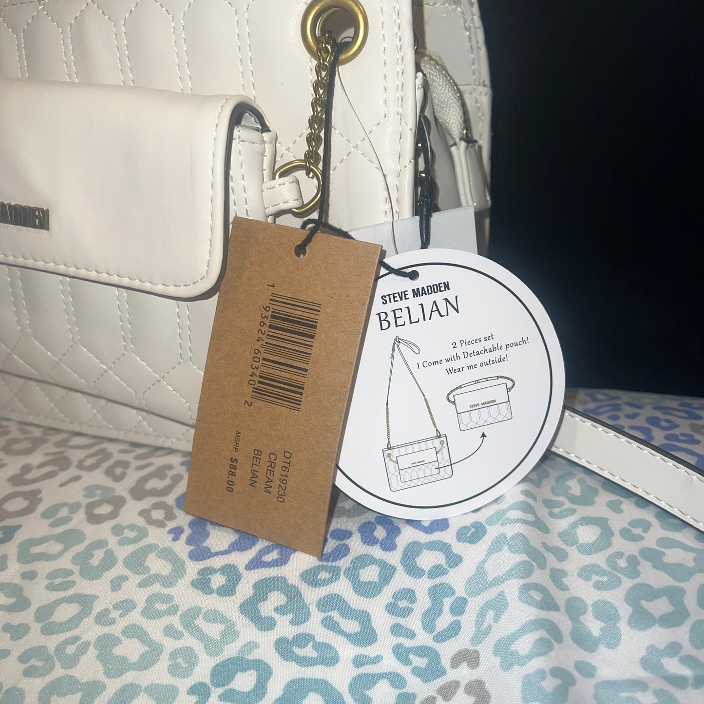 New White Steve Madden Crossbody Purse TikTok
