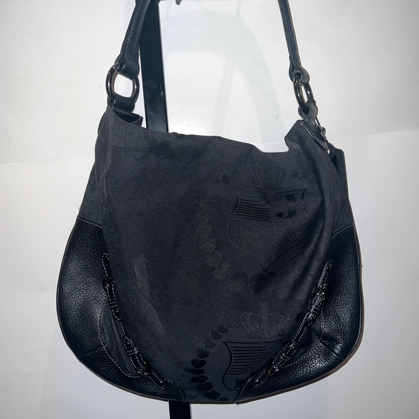 Vintage Black Juicy Couture Purse Satchel