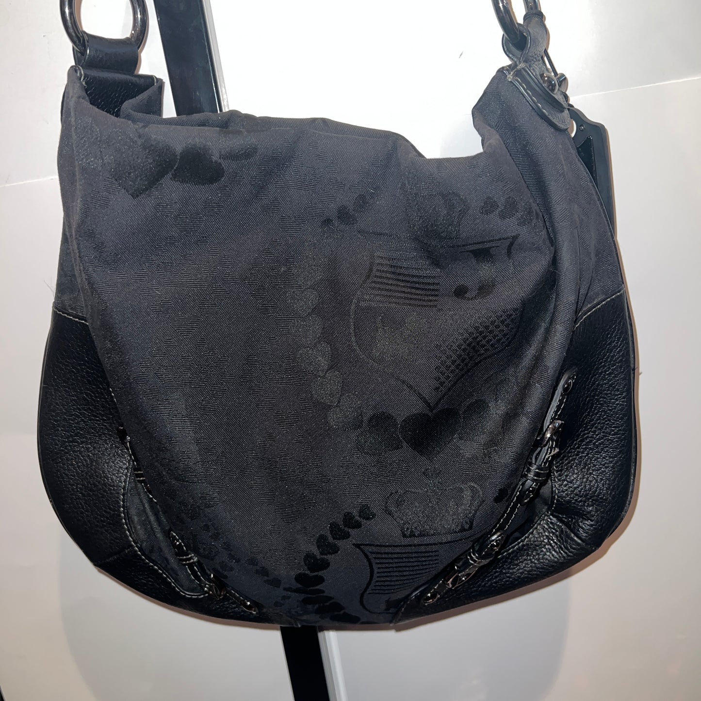 Vintage Black Juicy Couture Purse Satchel
