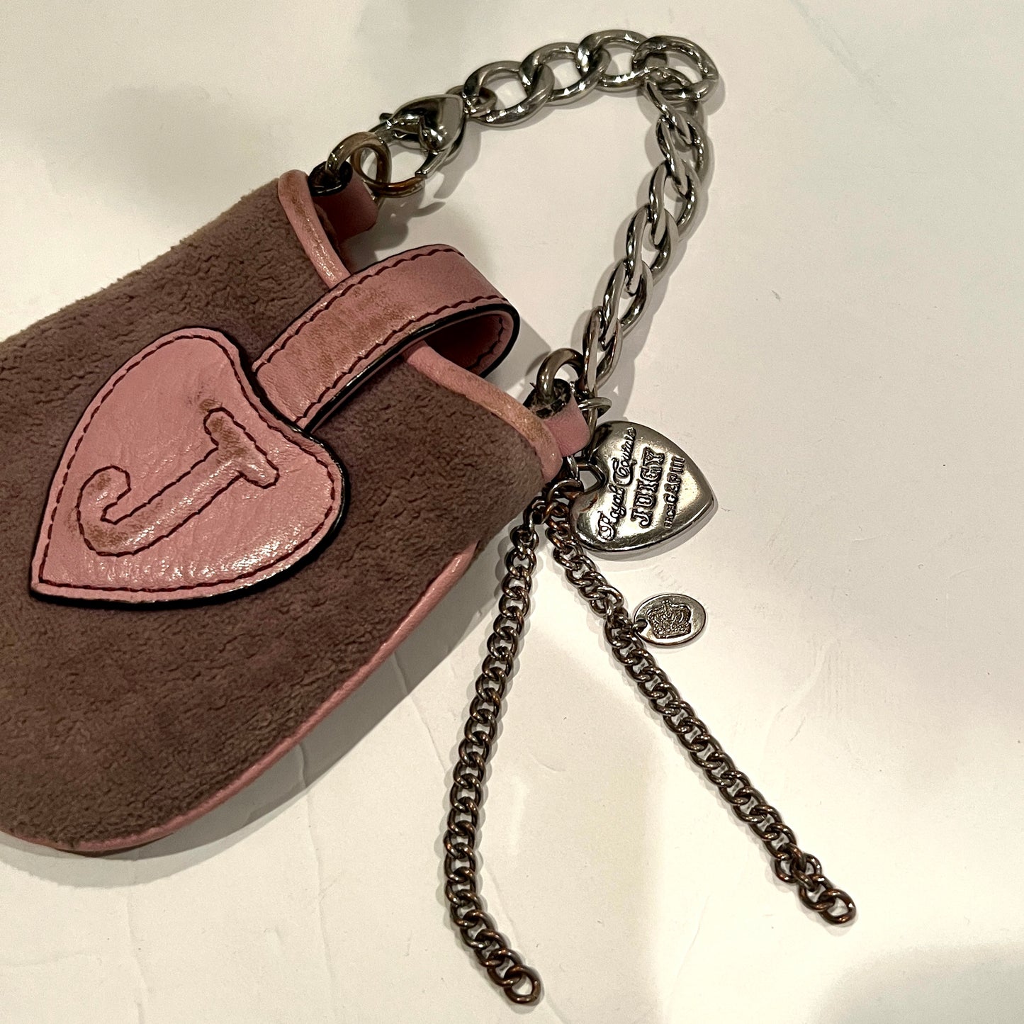 Vintage Ciao Juicy Couture Coin Purse Charm Wallet Pink Purple