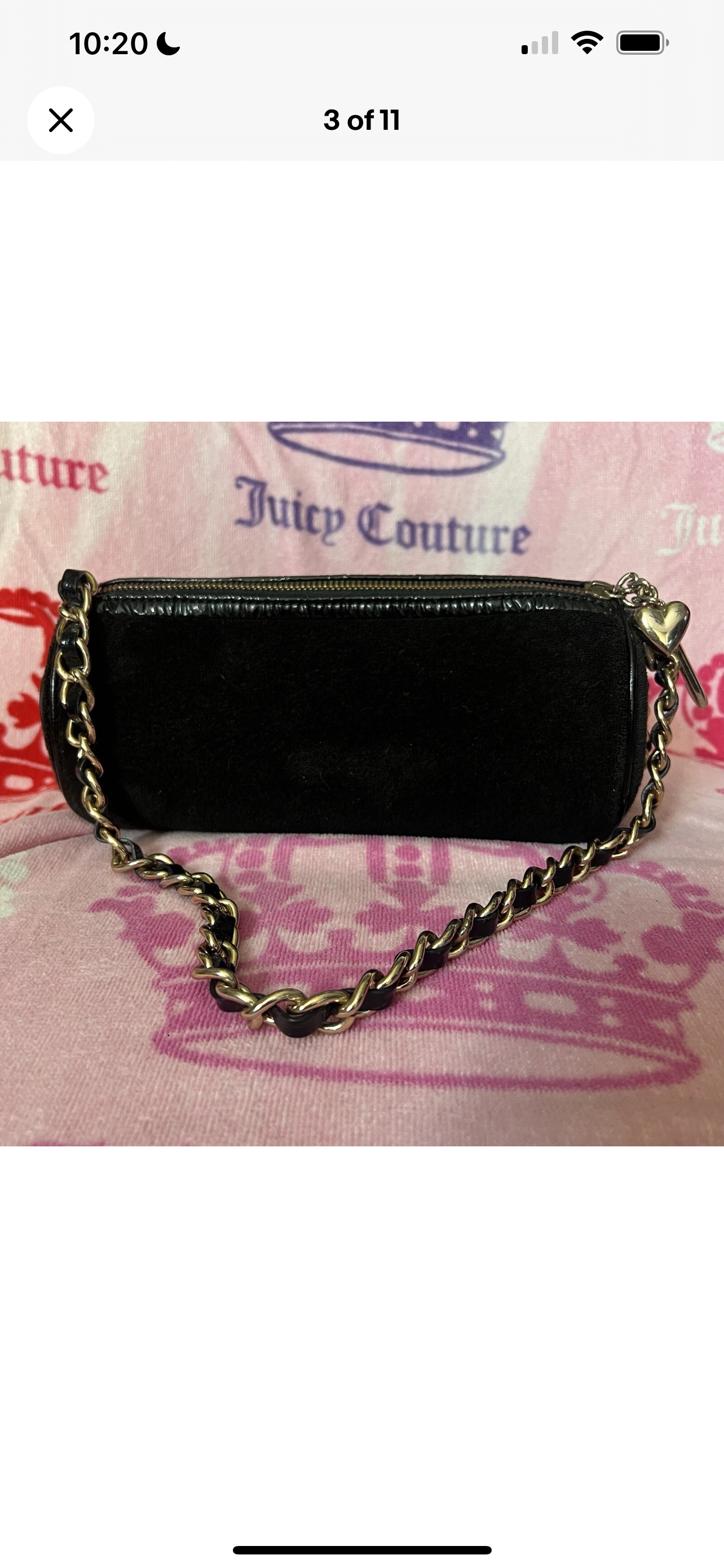 Vintage Juicy Couture Purses 2 x Barrel Bags - Bundle for Robin