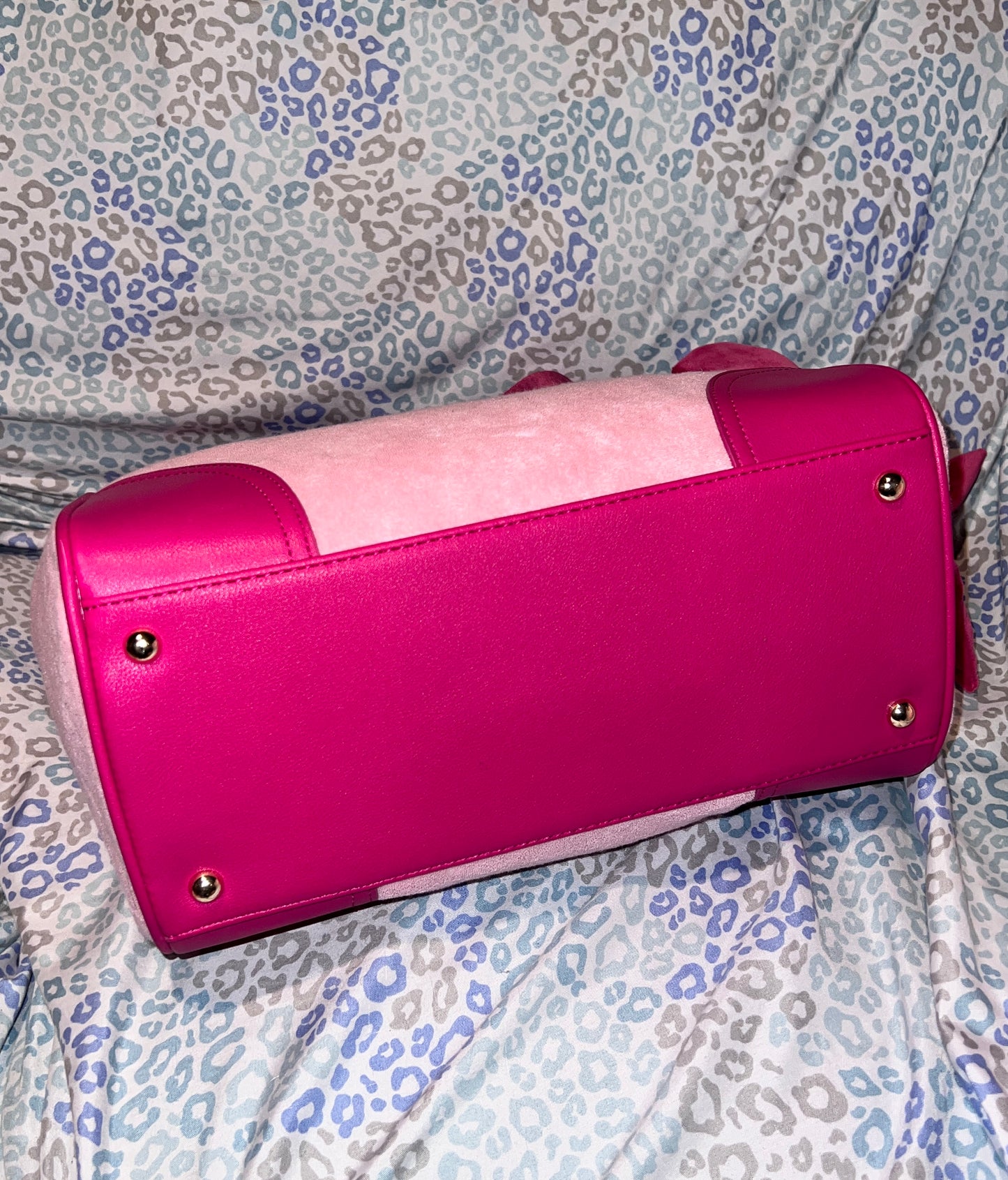 New Pink Juicy Couture Purse Daydreamer Tote Bag Ice Cream Charm Handbag NWT