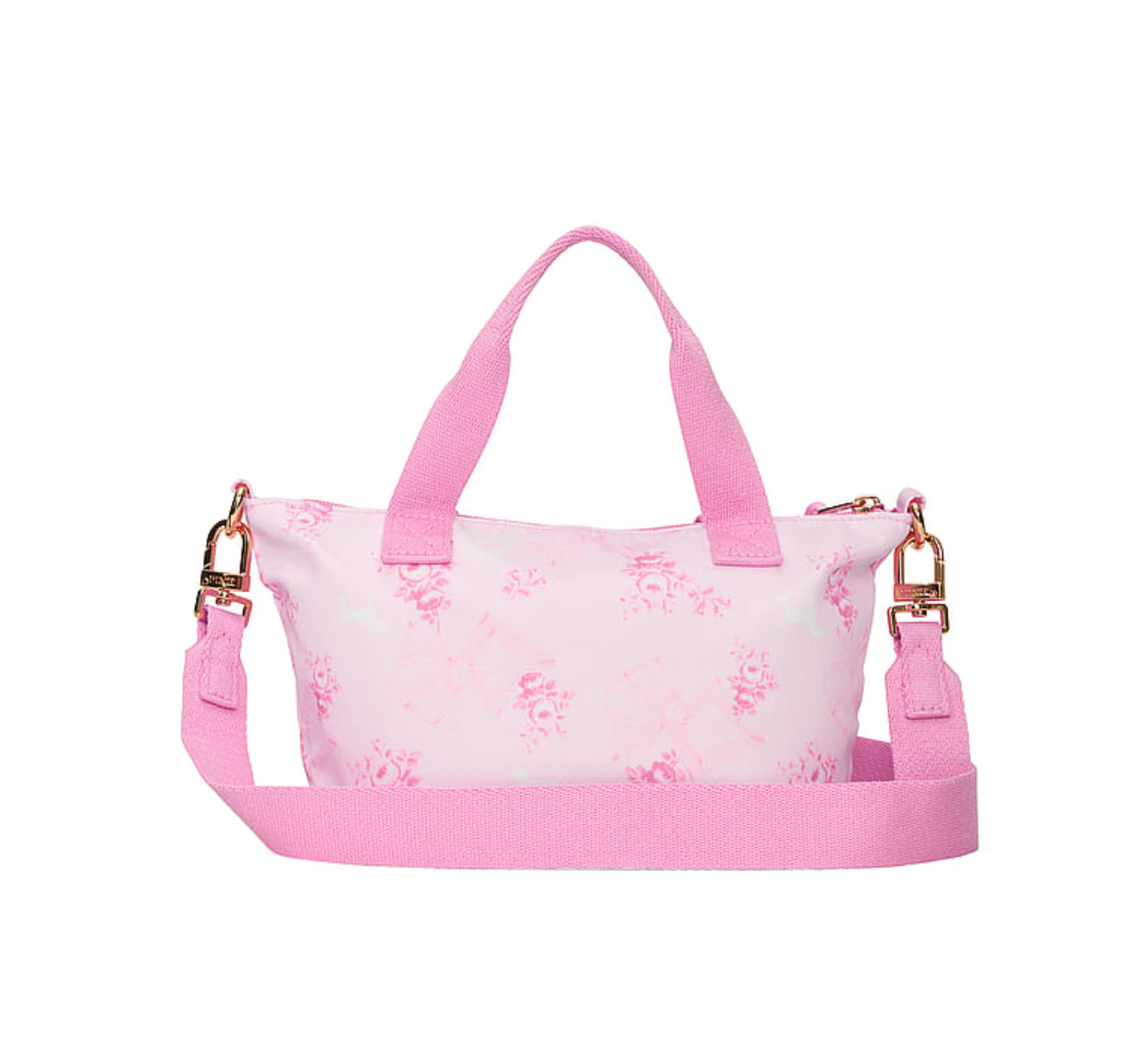 New PINK Victoria's Secret LoveShackFancy Tote Bag Small  Purse Floral Crossbody