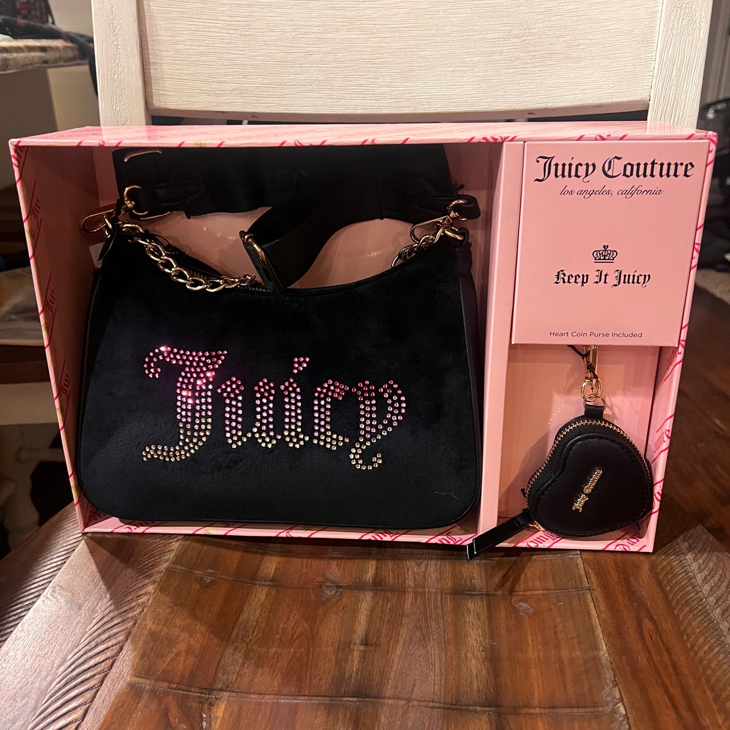 NIB NWT JUICY COUTURE BAG and COIN Purse Bag Charm