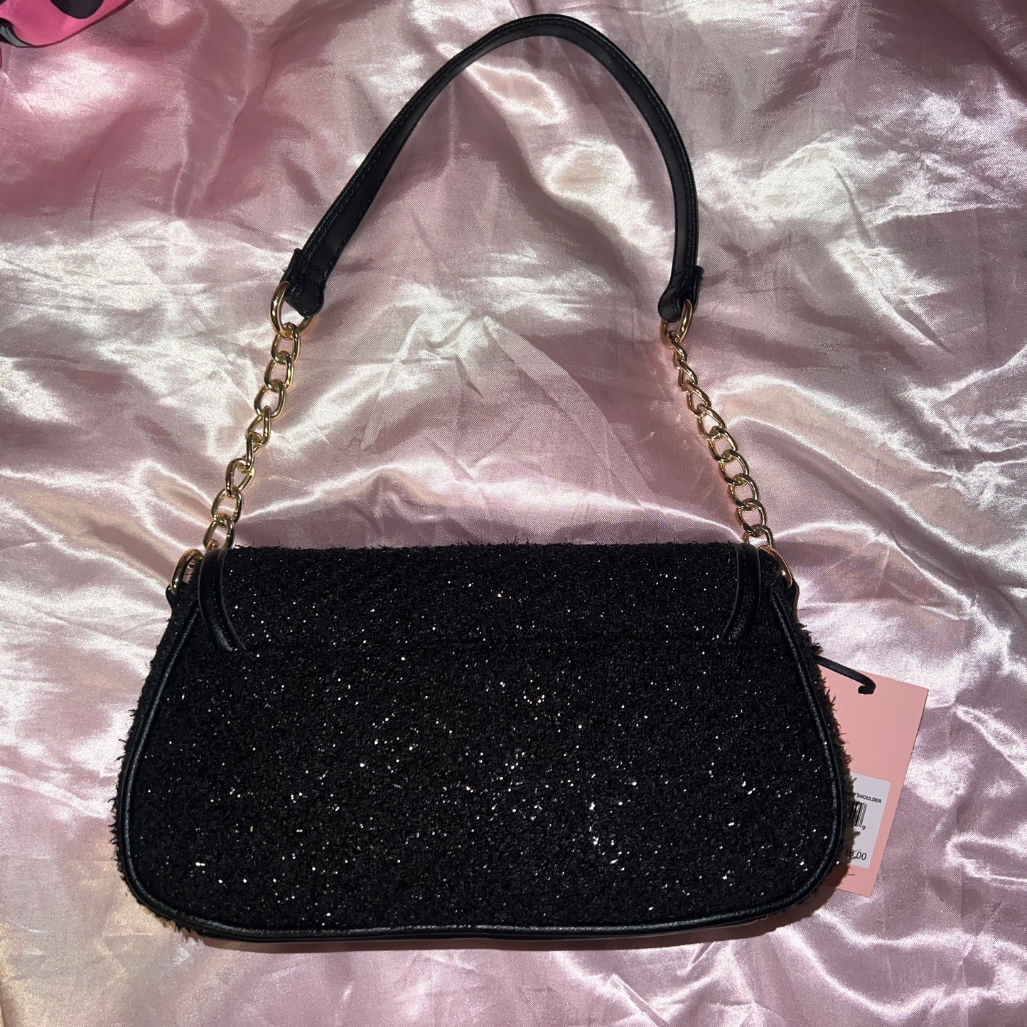 New Black Juicy Couture Shoulder Bag Purse