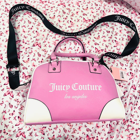 New Purple Juicy Couture Bowler Bag Purse Handbag