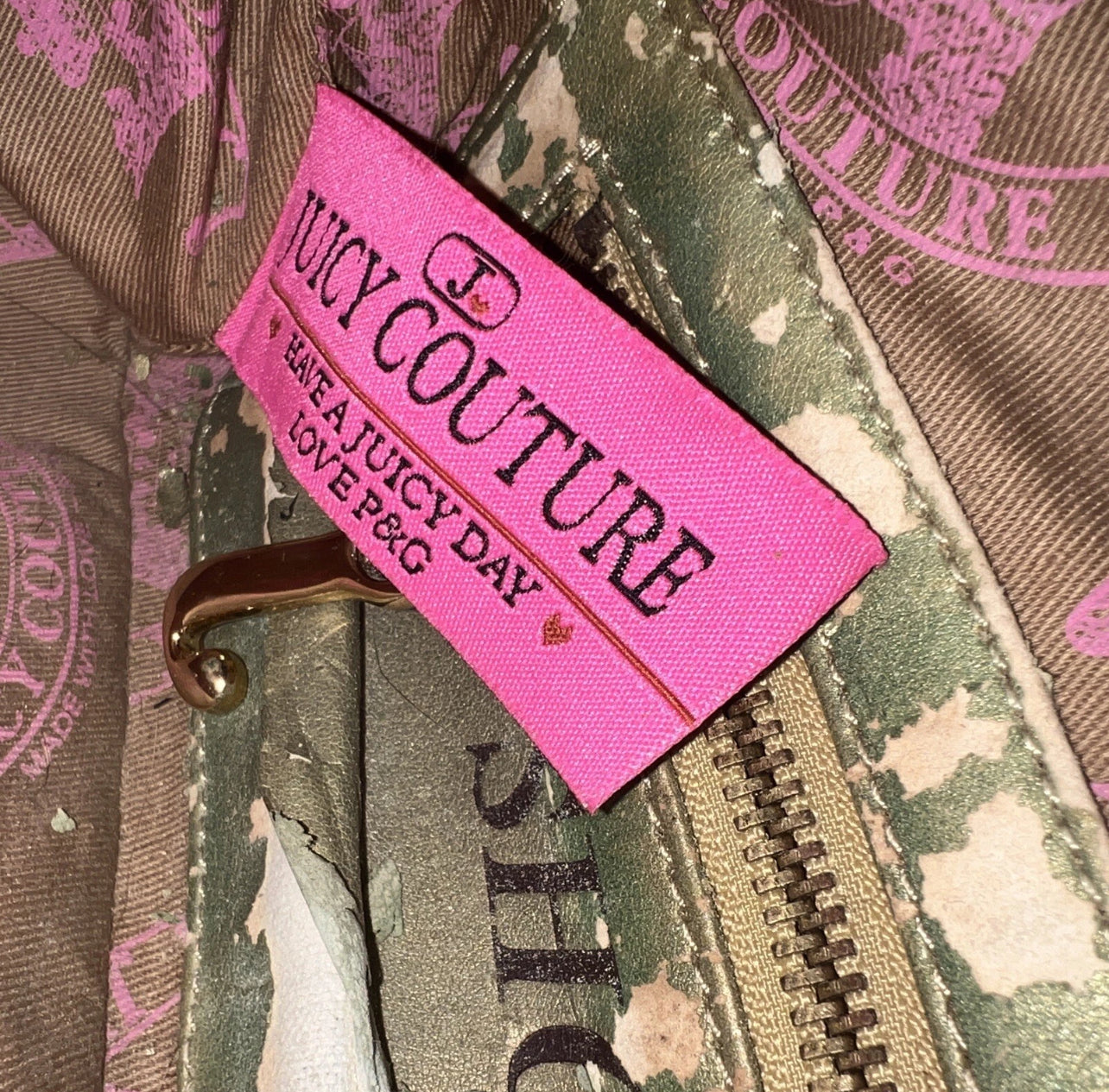 Vintage Juicy Couture Purses 2 x Barrel Bags - Bundle for Robin