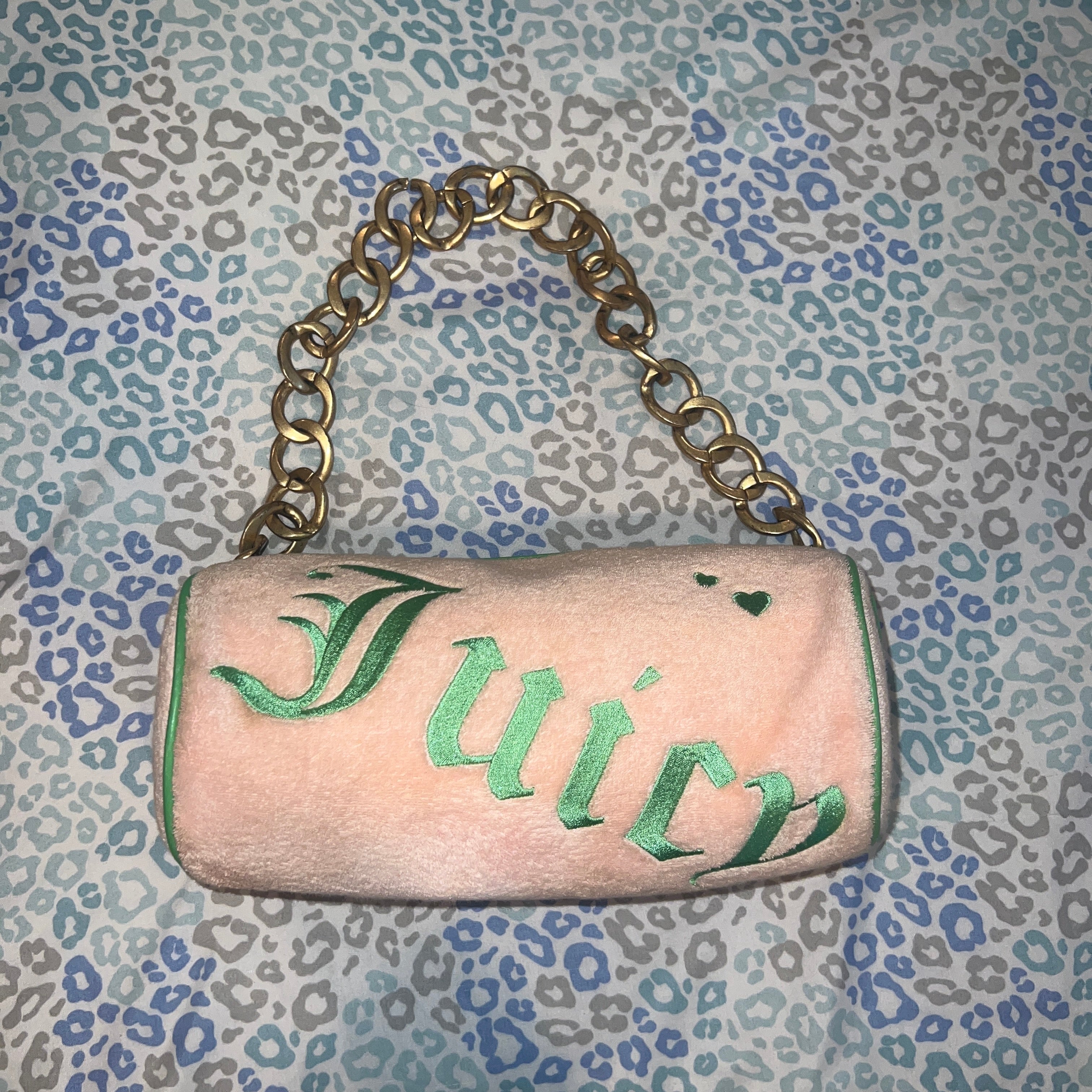 Pink Juicy Couture Crossbody Bag Purse Vintage Y2K Velour | eBay