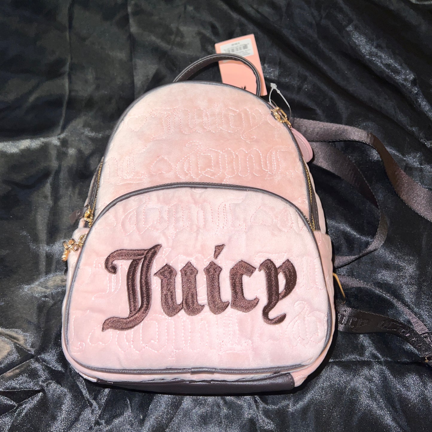 New Pink Juicy Couture Purse Vintage Dreams Backpack Bag MSRP $99