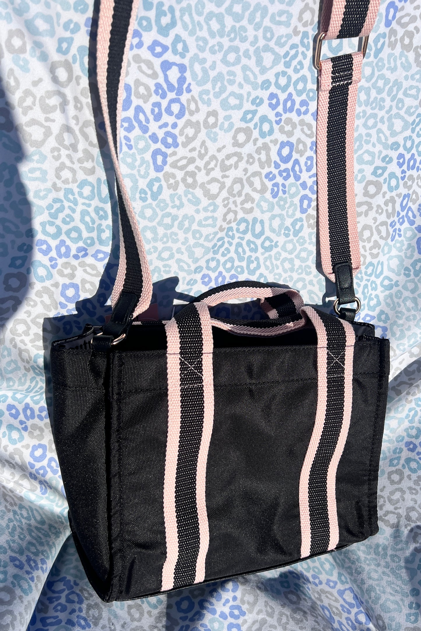 New Pink Black Juicy Couture Purse + Mini Bag NWT Handbag Crossbody Bag