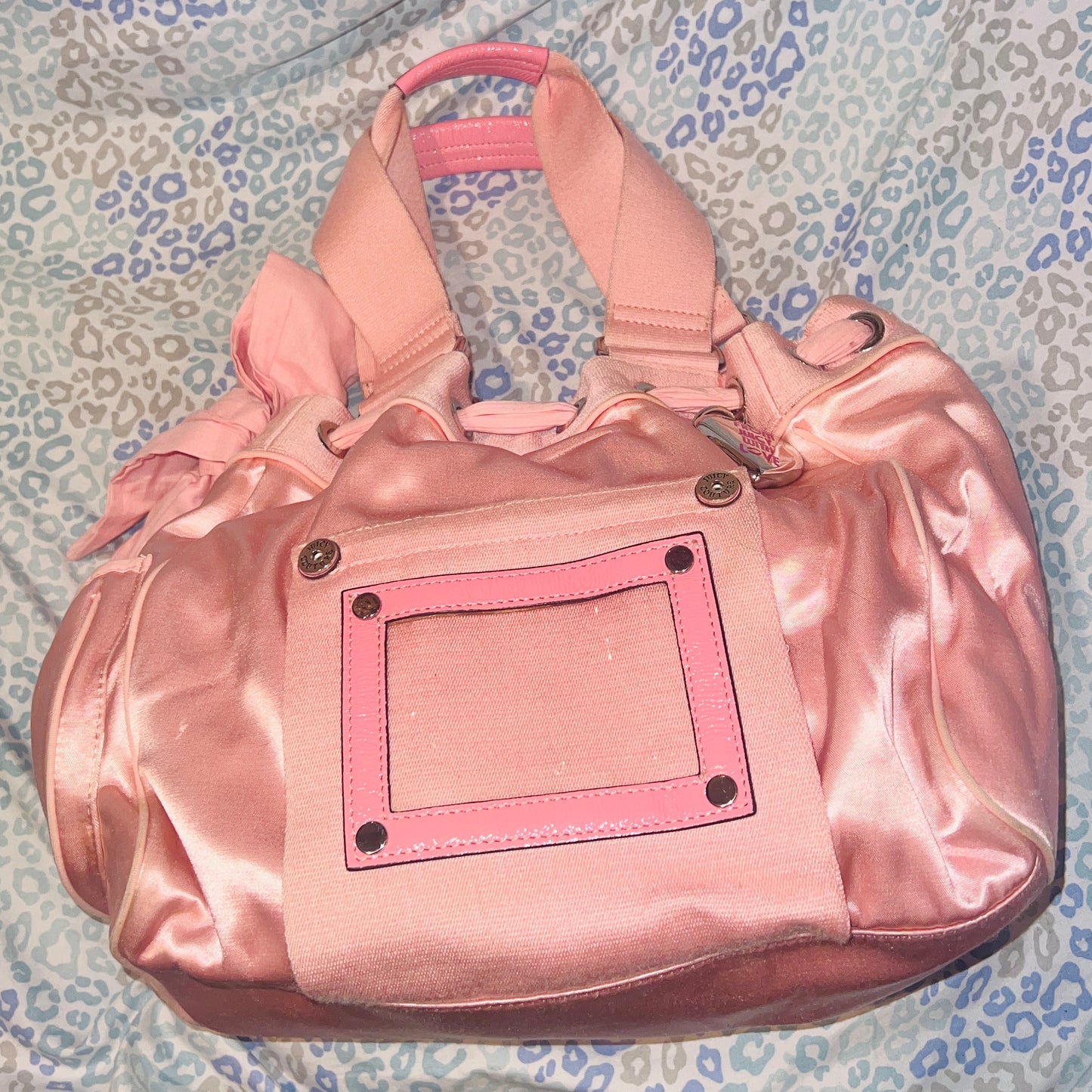 Vintage Pink Juicy Couture Purse Tote Bag Daydreamer Handbag Y2K