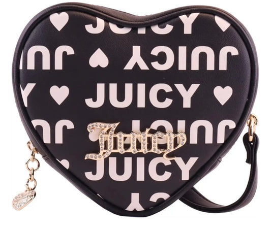 New White Black Juicy Couture Purse Bag Handbag Crossbody