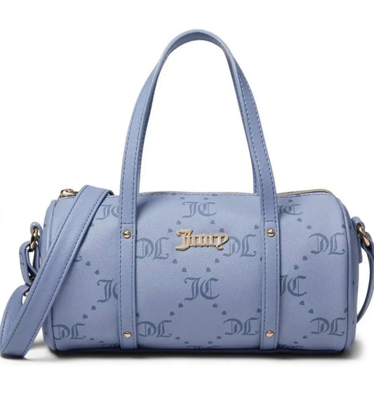 New Blue Juicy Couture Barrel Bag Purse Crossbody Handbag MSRP $79 Best Sellers