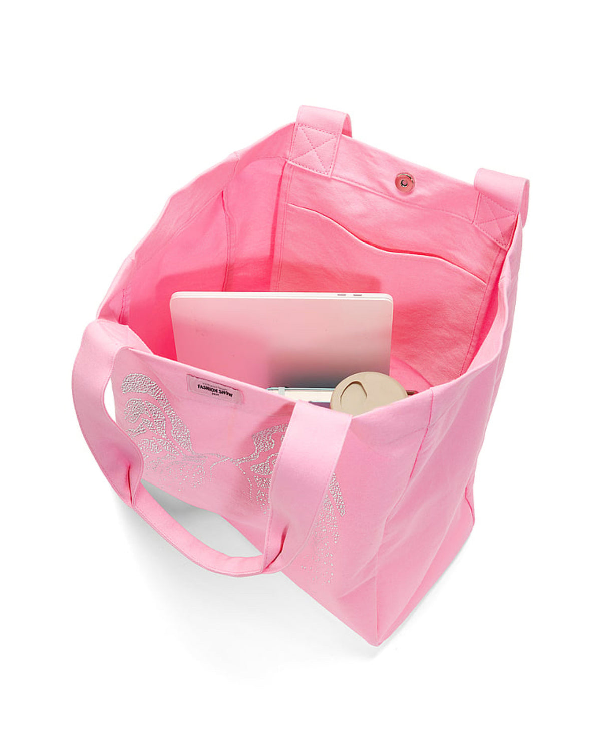 New Pink Victoria’s Secret Fashion Show 2026 Tote Bag Angel Wings Canvas Purse