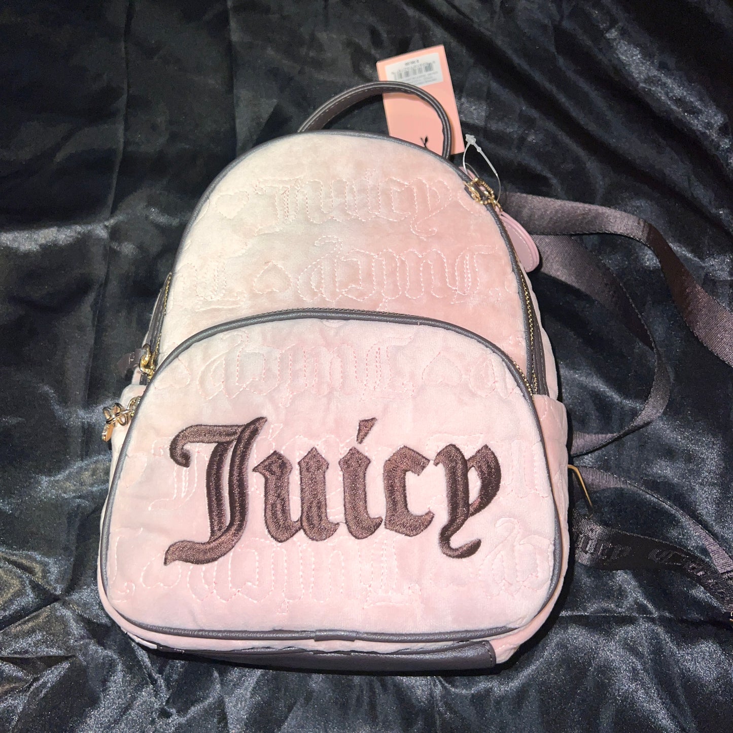 New Pink Juicy Couture Purse Vintage Dreams Backpack Bag MSRP $99