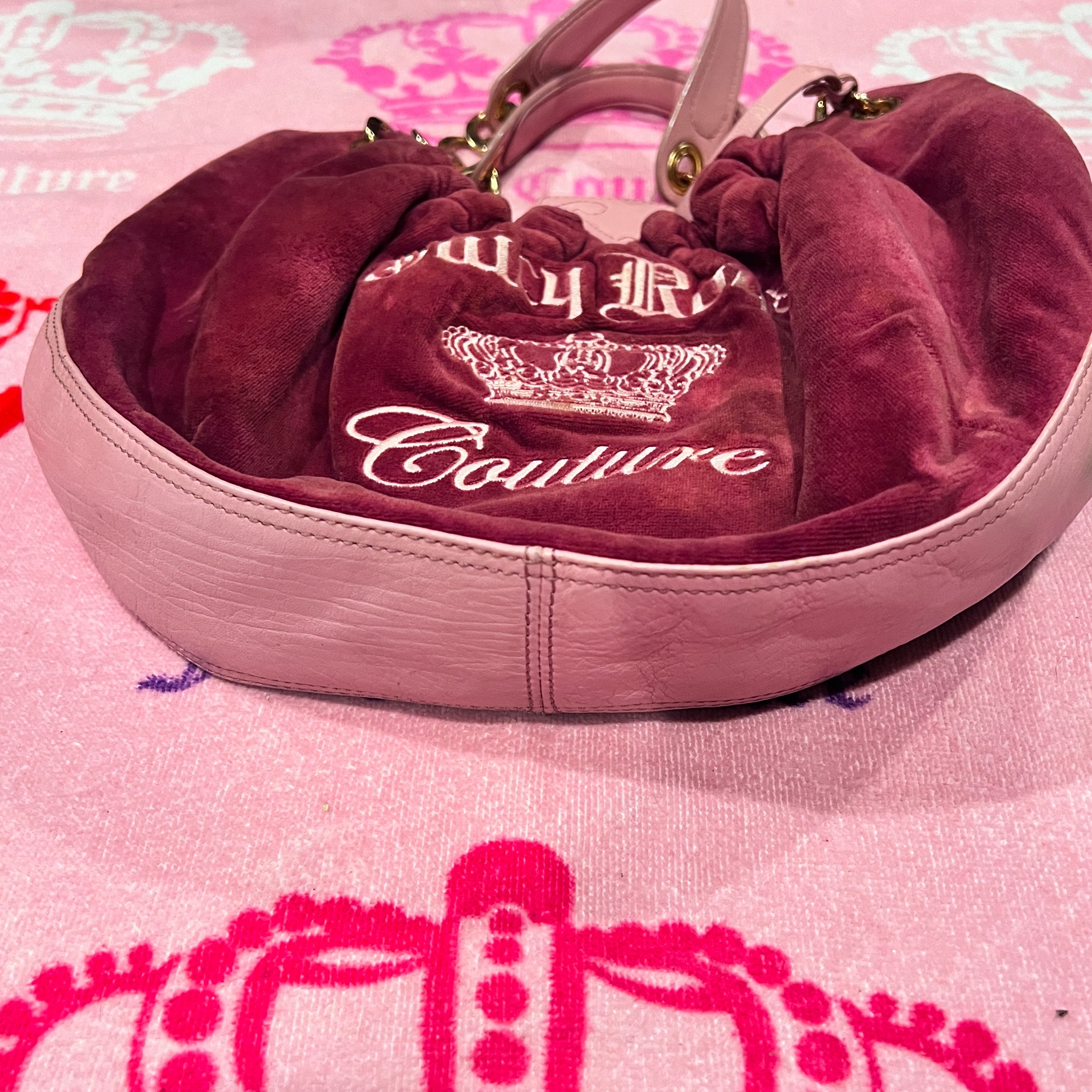 vintage 2000s royal juicy couture bowler bag 🎀🍀 ... - Depop